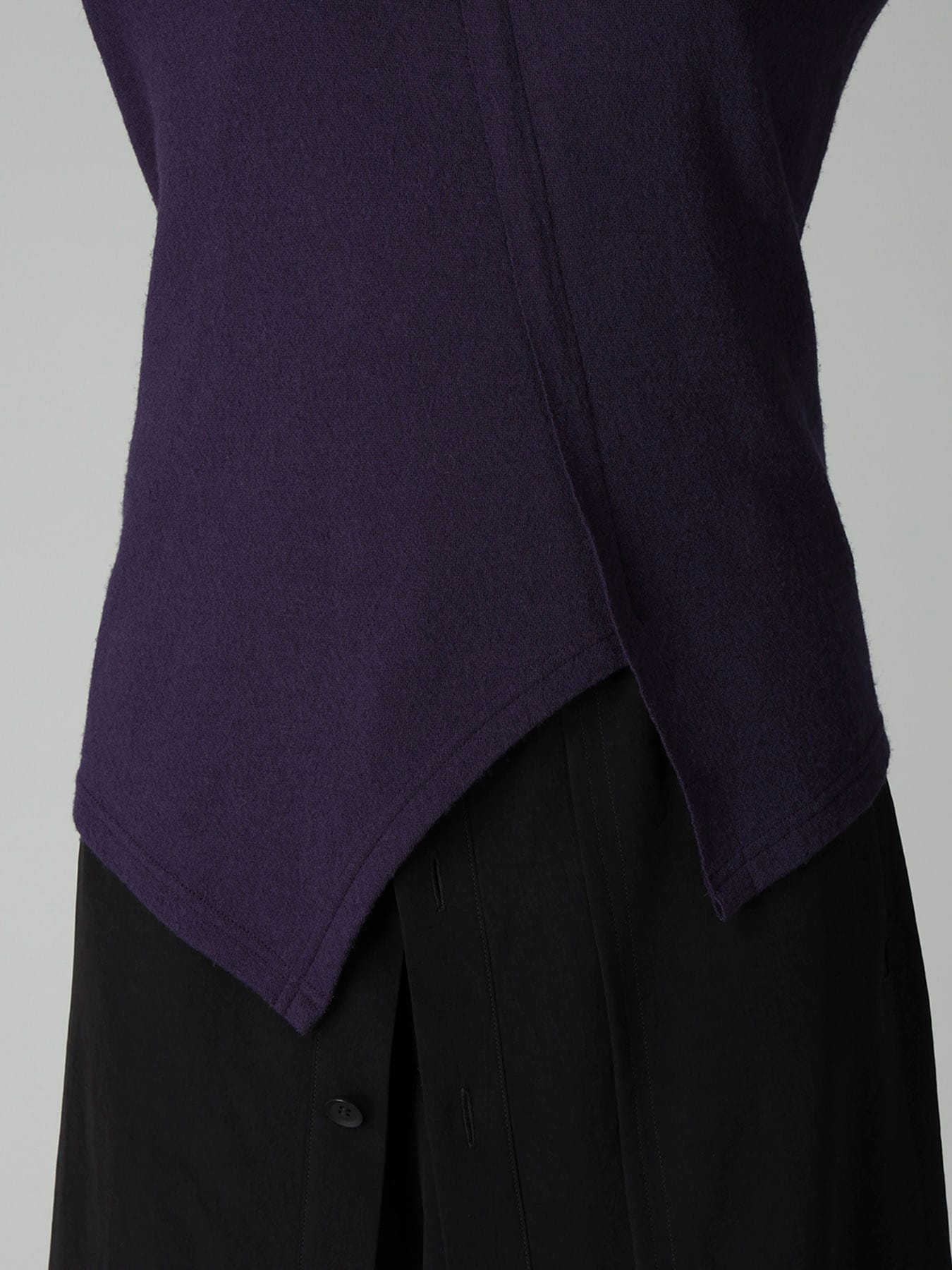 AIRY SPUN LIGHT MILLED ASM COLLAR PULLOVER