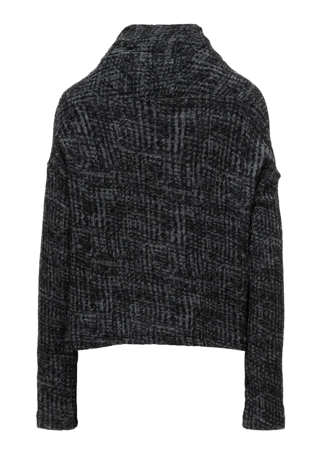 MILLING GLEN CHECK JQ DRAPED CARDIGAN