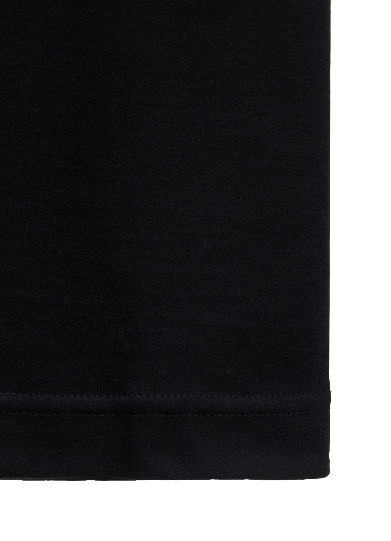 100S WOOL SINGLE GATHERED HIGHNECK T