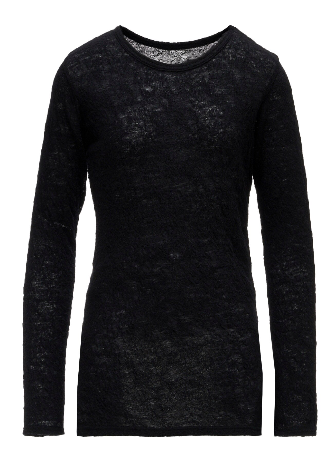 LINKS JACQUARD CREWNECK T
