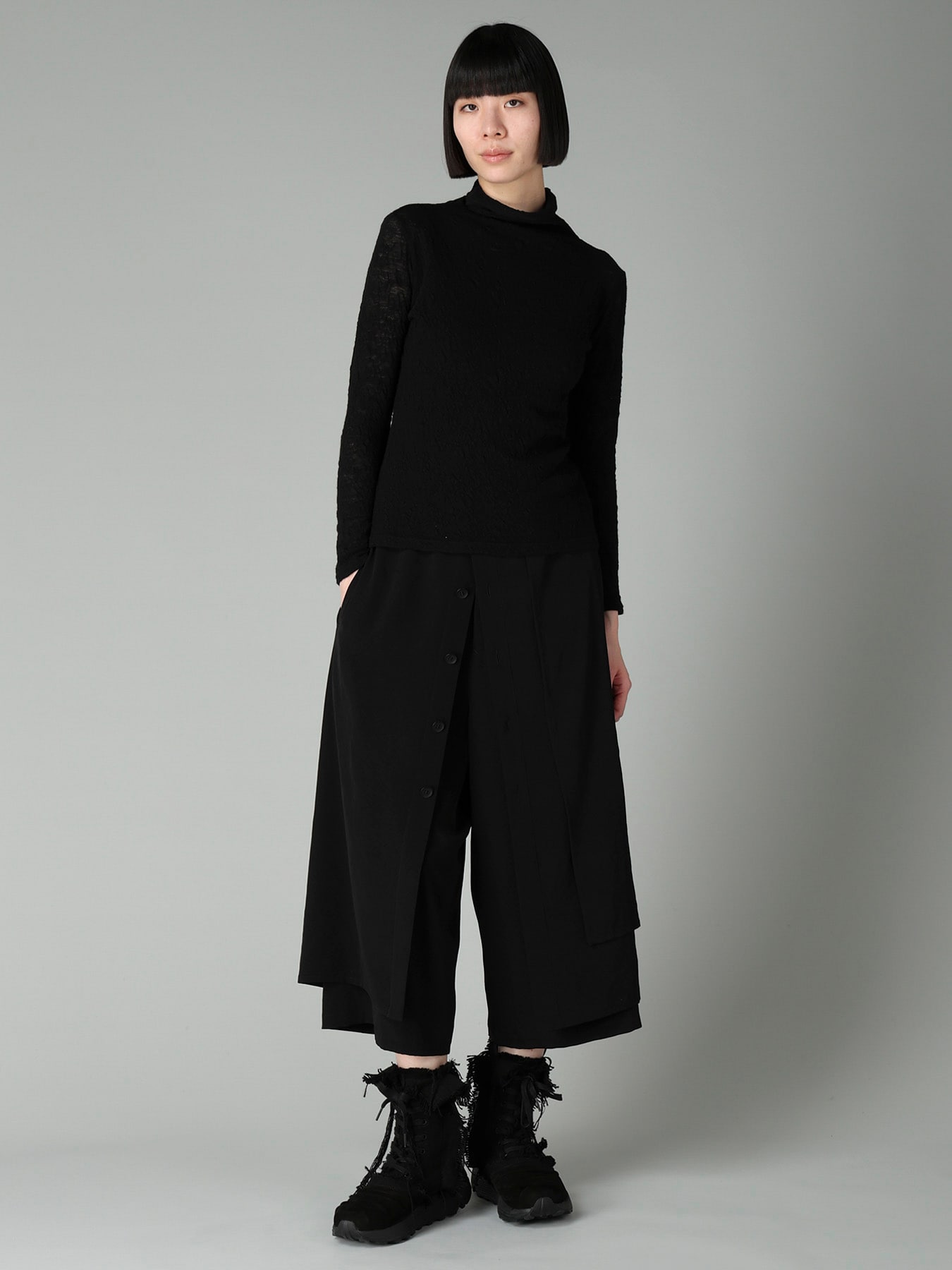 LINKS JACQUARD BOTTLENECK T