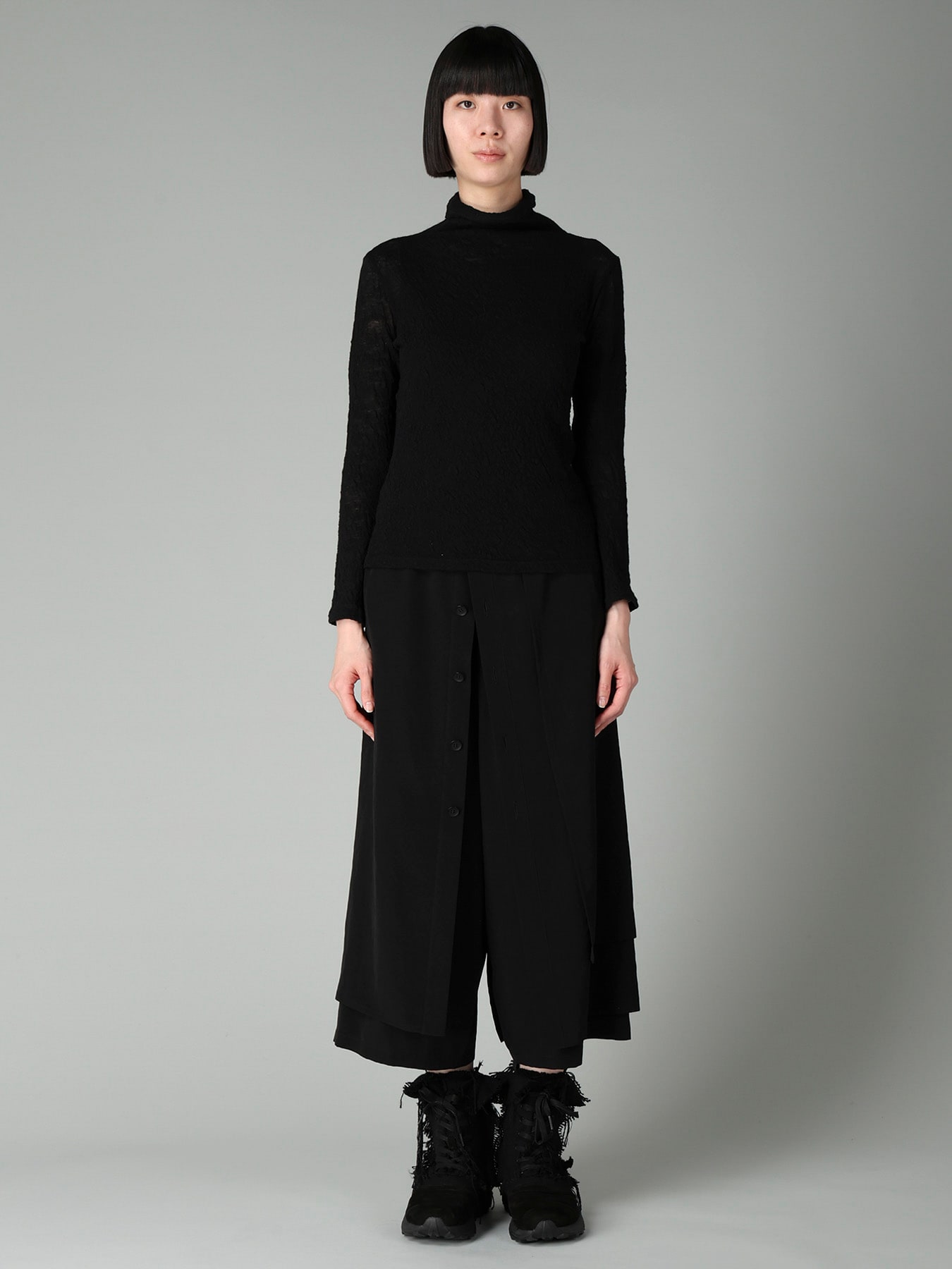 LINKS JACQUARD BOTTLENECK T