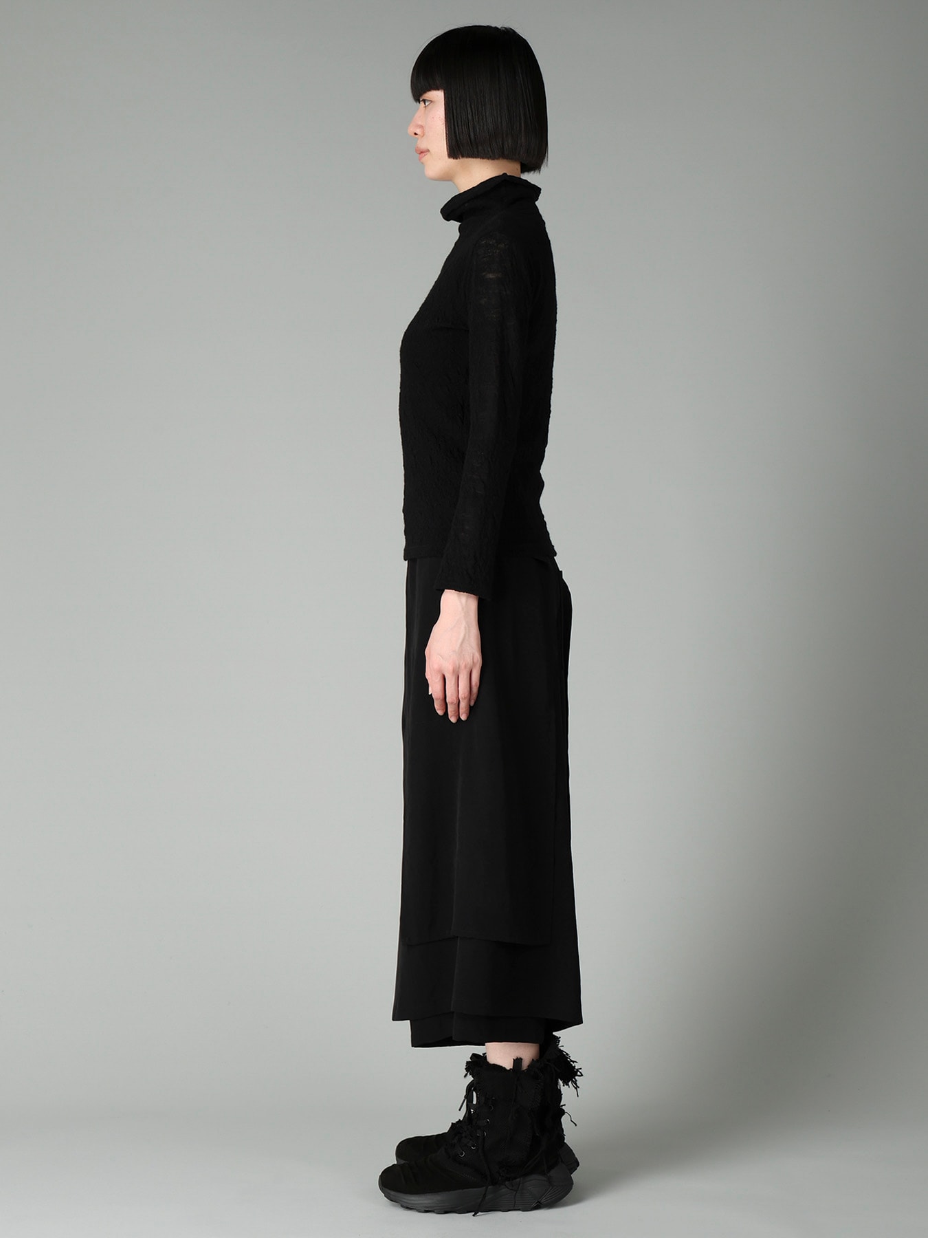 LINKS JACQUARD BOTTLENECK T
