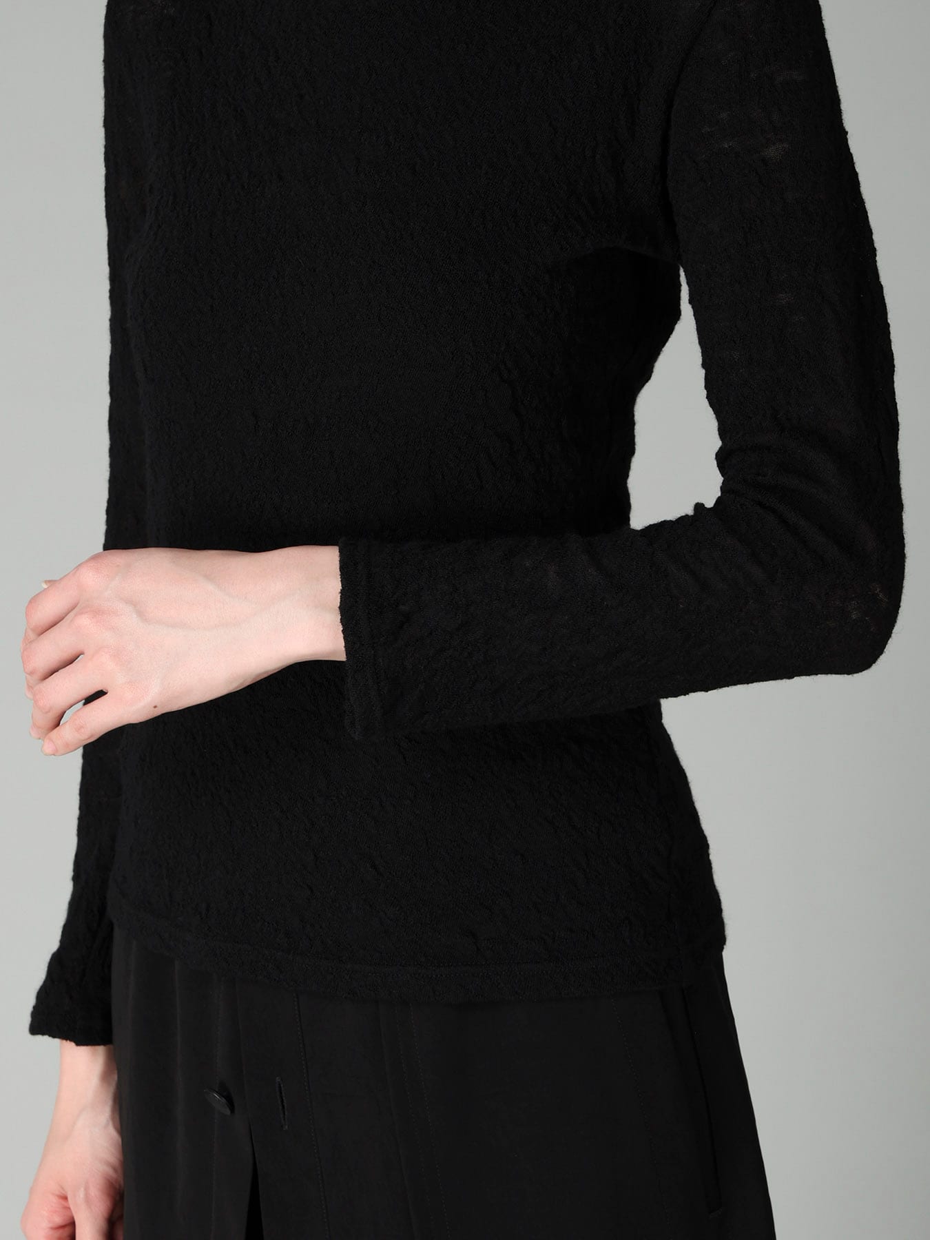 LINKS JACQUARD BOTTLENECK T