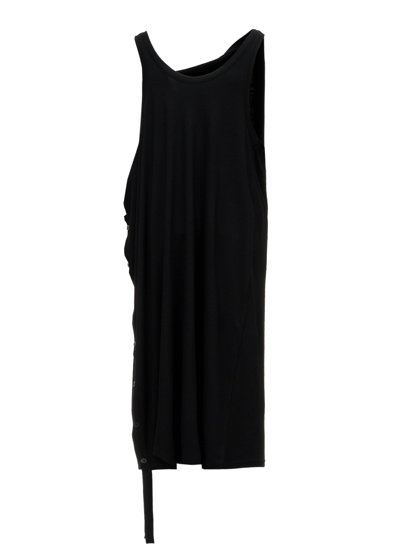 WOOL SMOOTH INTERLOCK ASM SLEEVELESS DRESS