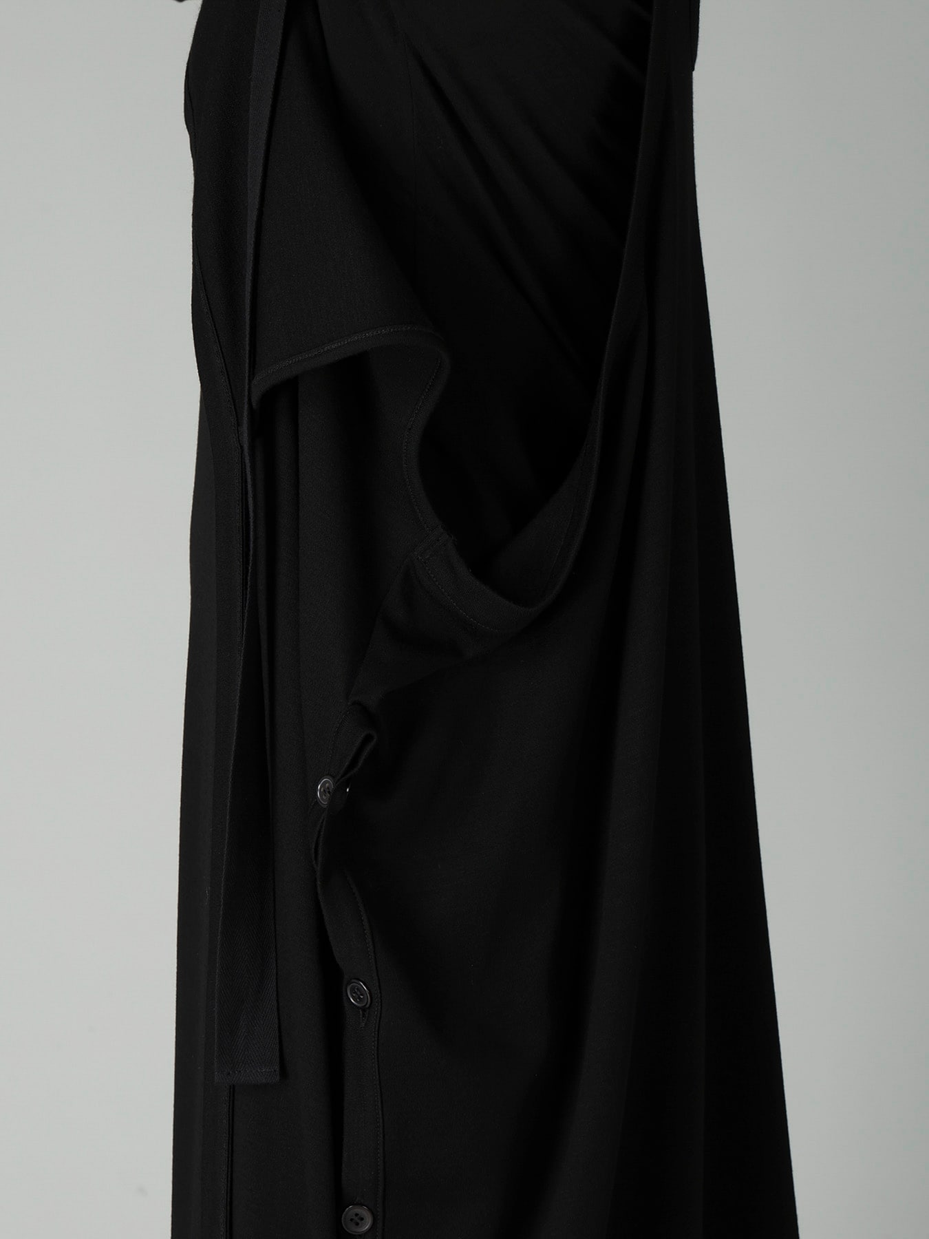 WOOL SMOOTH INTERLOCK ASM SLEEVELESS DRESS