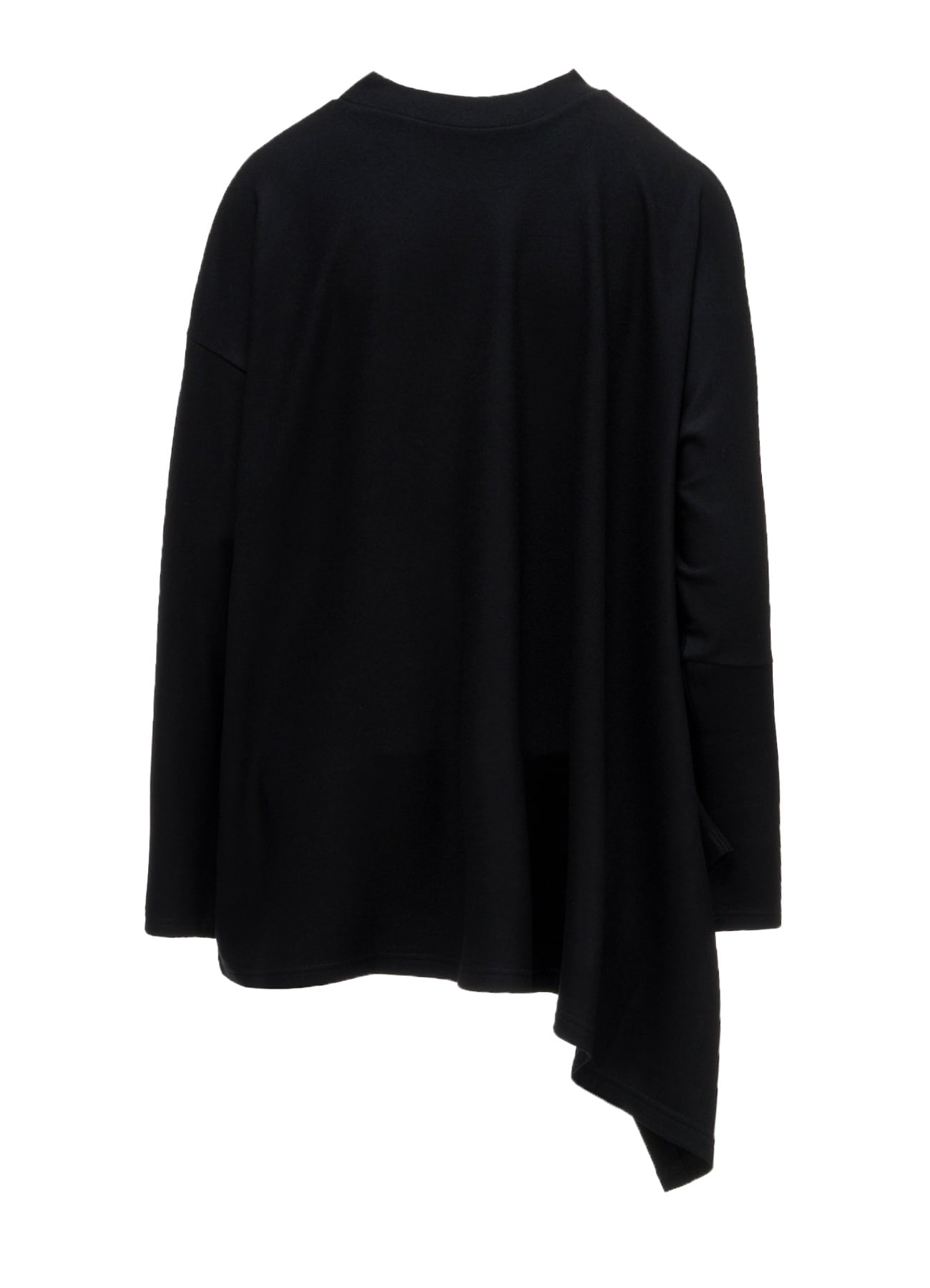 MILLED WOOL SINGLE NEEDLE PUNCH PULLOVER