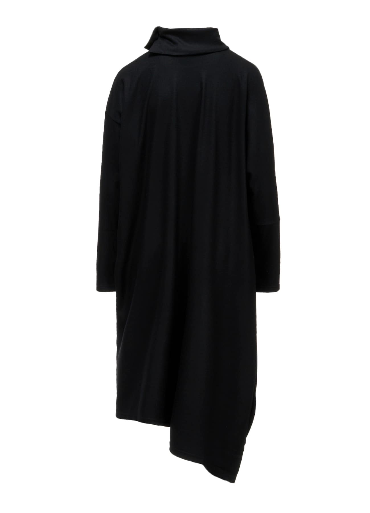 MILLED WOOL SINGLE NEEDLE PUNCH DRESS