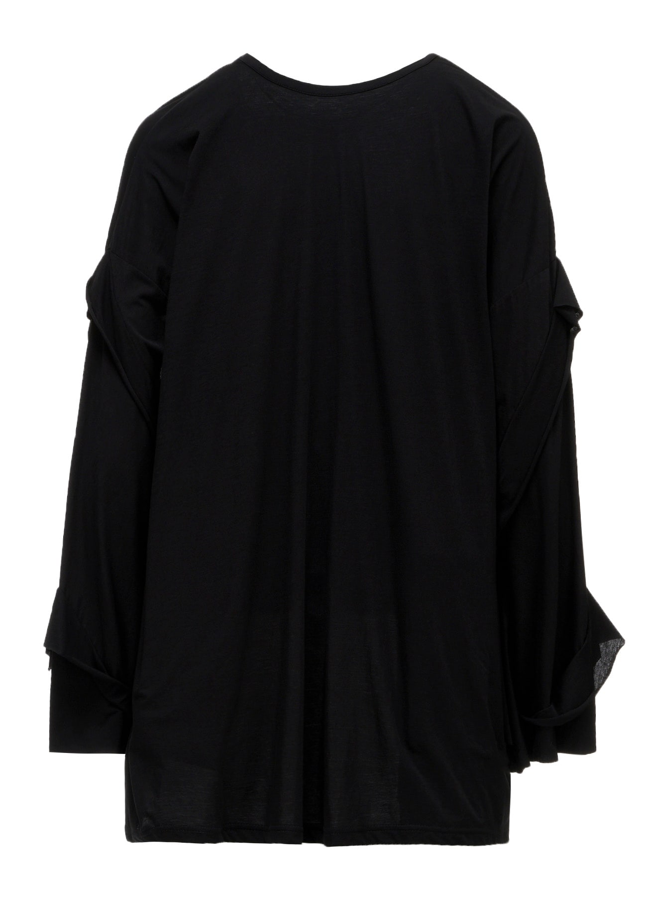 SUPIMA SINGLE JERSEY REVERSE SEAM PULLOVER