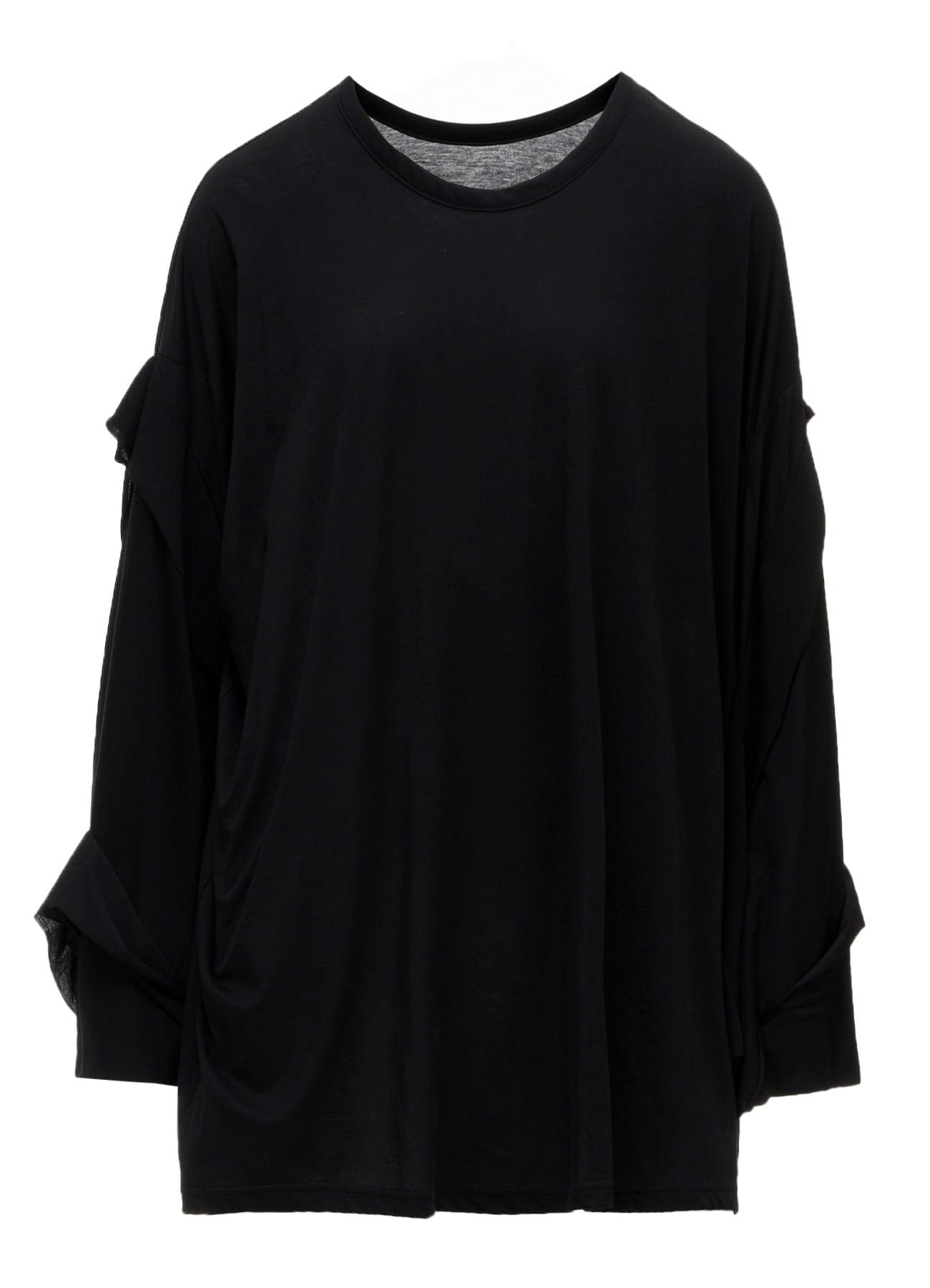 SUPIMA SINGLE JERSEY REVERSE SEAM PULLOVER