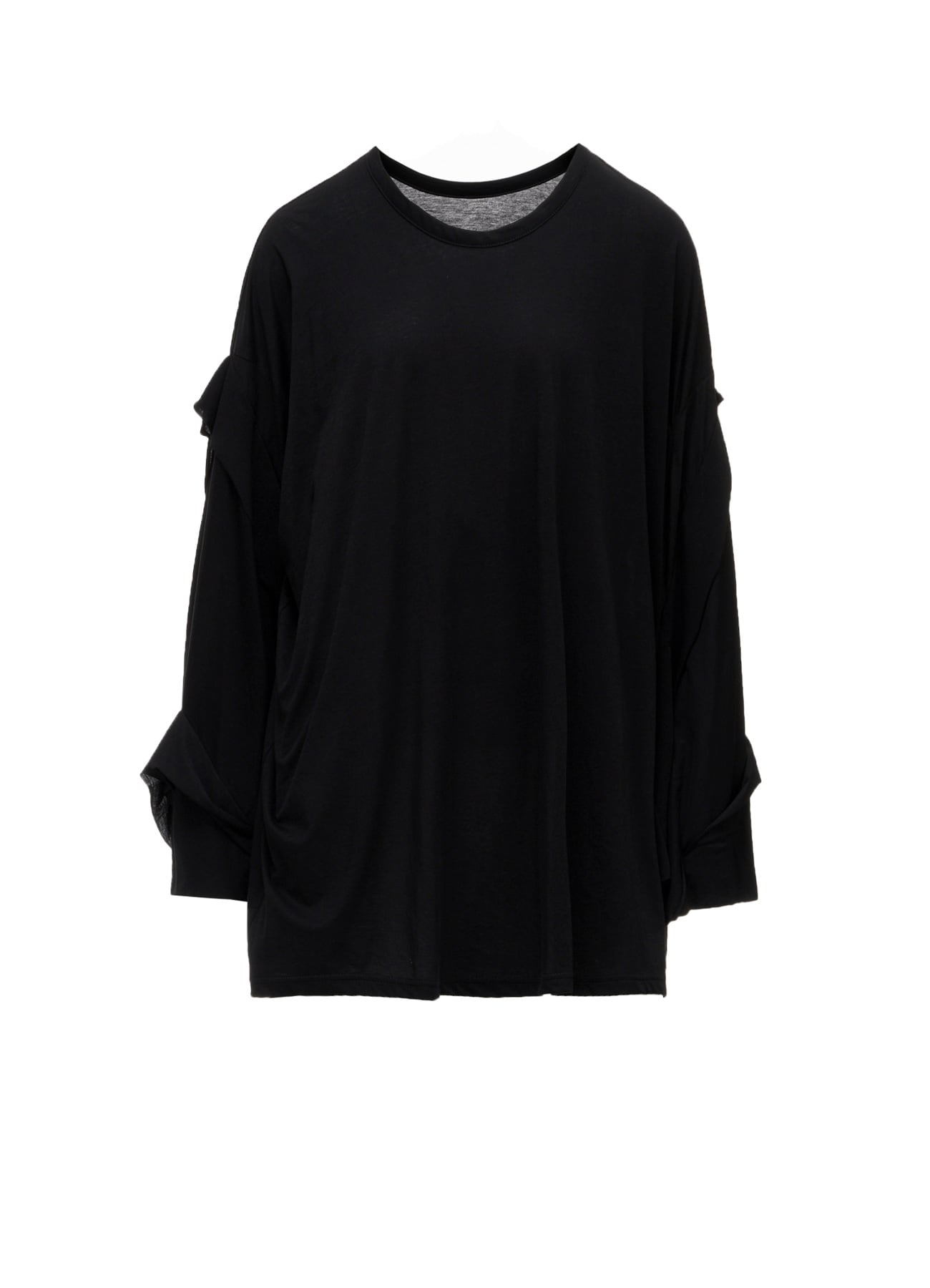 SUPIMA SINGLE JERSEY REVERSE SEAM PULLOVER