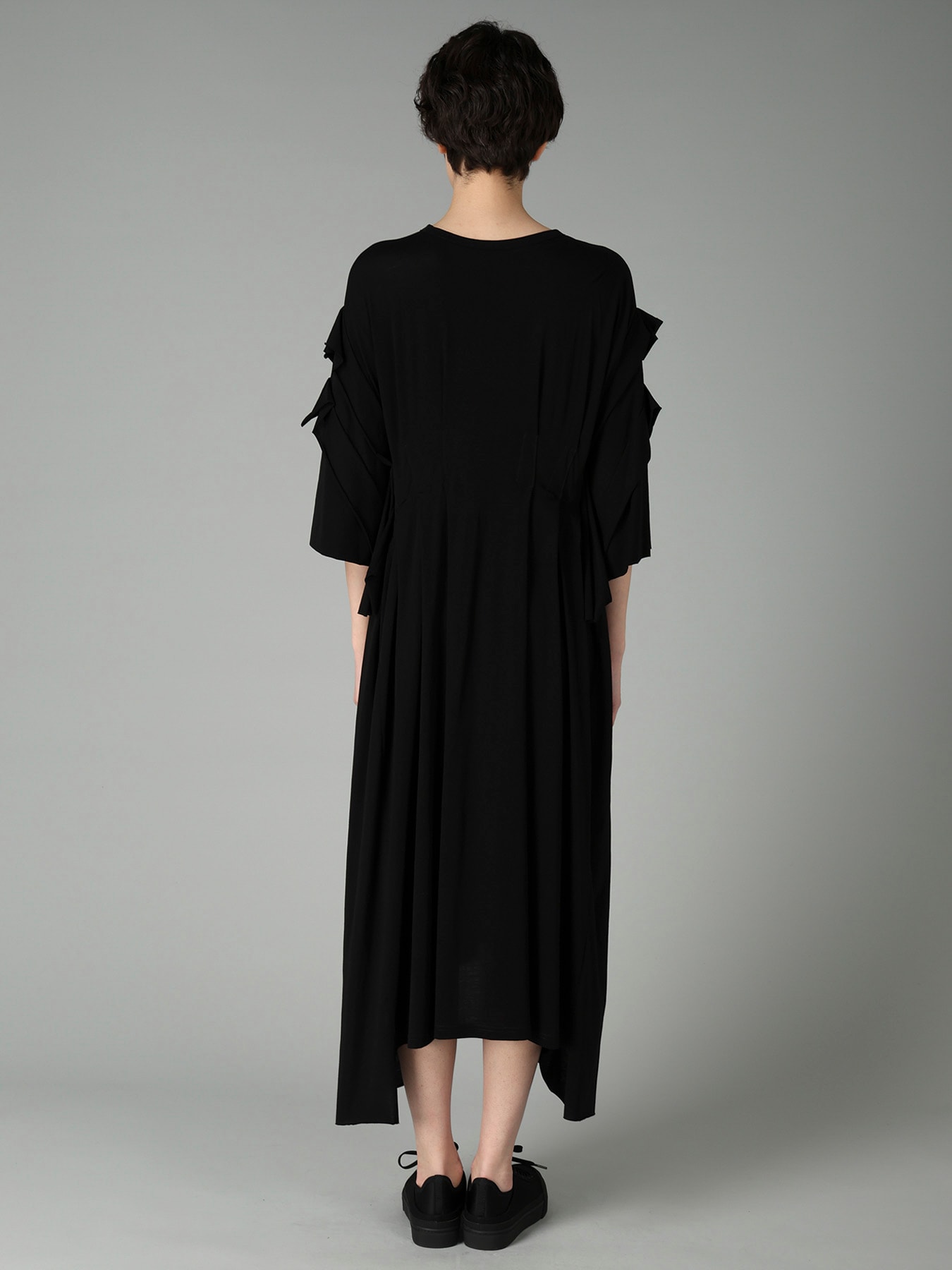SUPIMA SINGLE JERSEY REVERSE SEAM DRESS