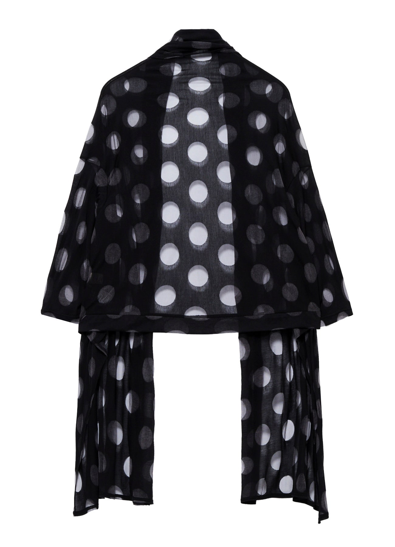 C/NY OPAL SINGLE JERSEY  UNBALANCED CARDIGAN