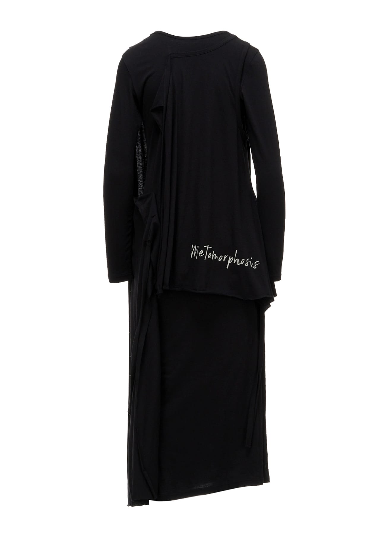 COTTON SINGLE JERSEY PRINTED DRESS RIN