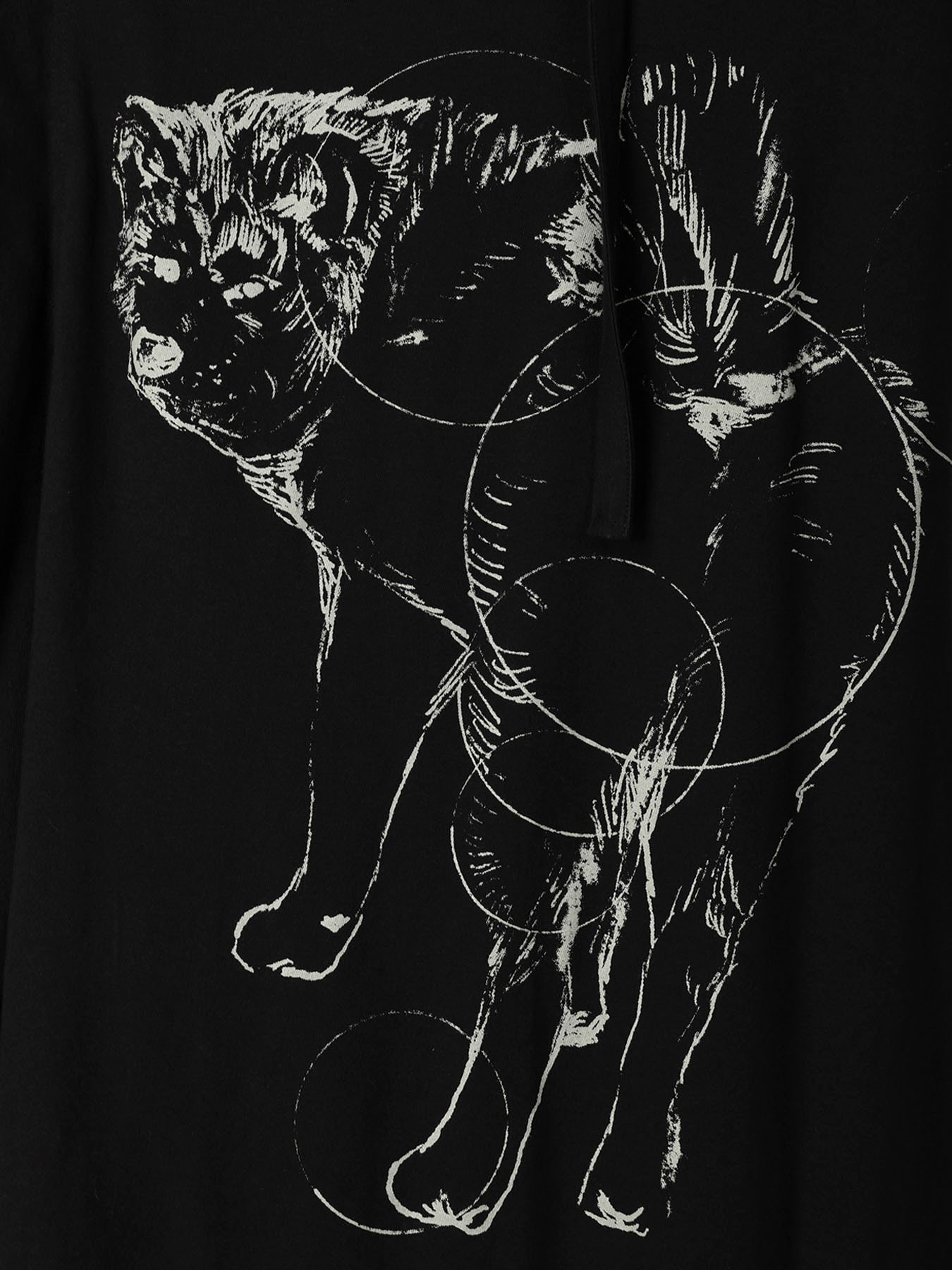 COTTON SINGLE JERSEY PRINTED DRESS RIN
