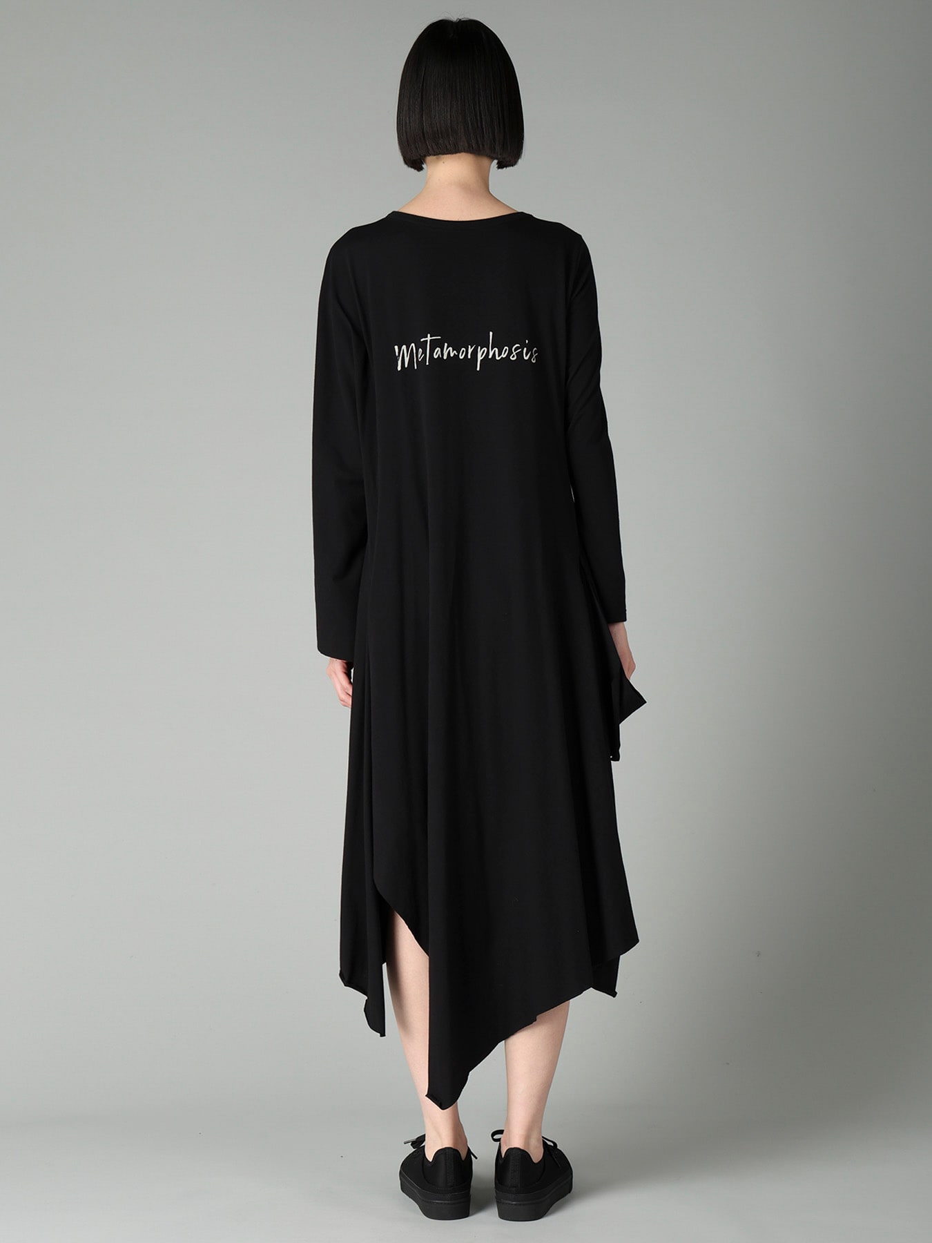 COTTON SINGLE JERSEY PRINTED DRESS SARAH