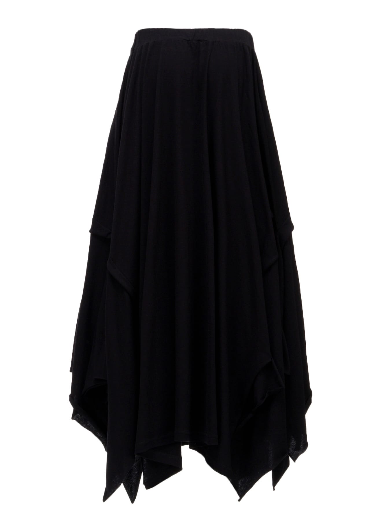 COTTON SINGLE JERSEY DRAPED SKIRT A