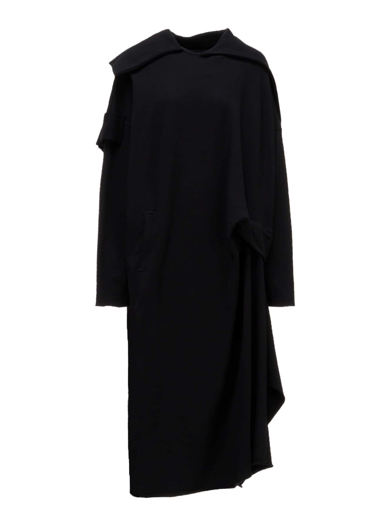 FRENCH TERRY TUCK POINT DRESS