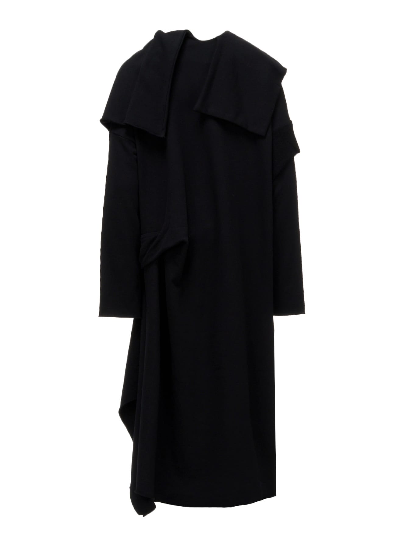 FRENCH TERRY TUCK POINT DRESS
