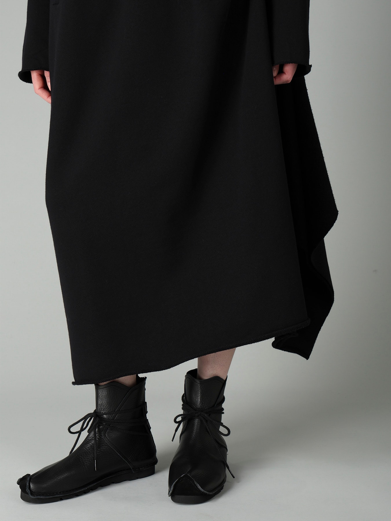 FRENCH TERRY TUCK POINT DRESS