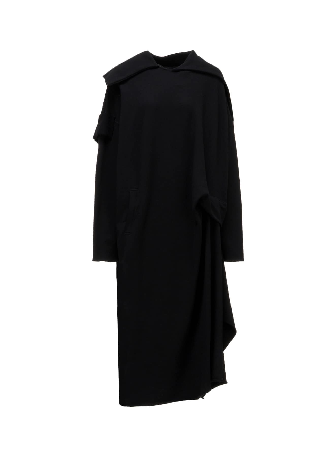 FRENCH TERRY TUCK POINT DRESS