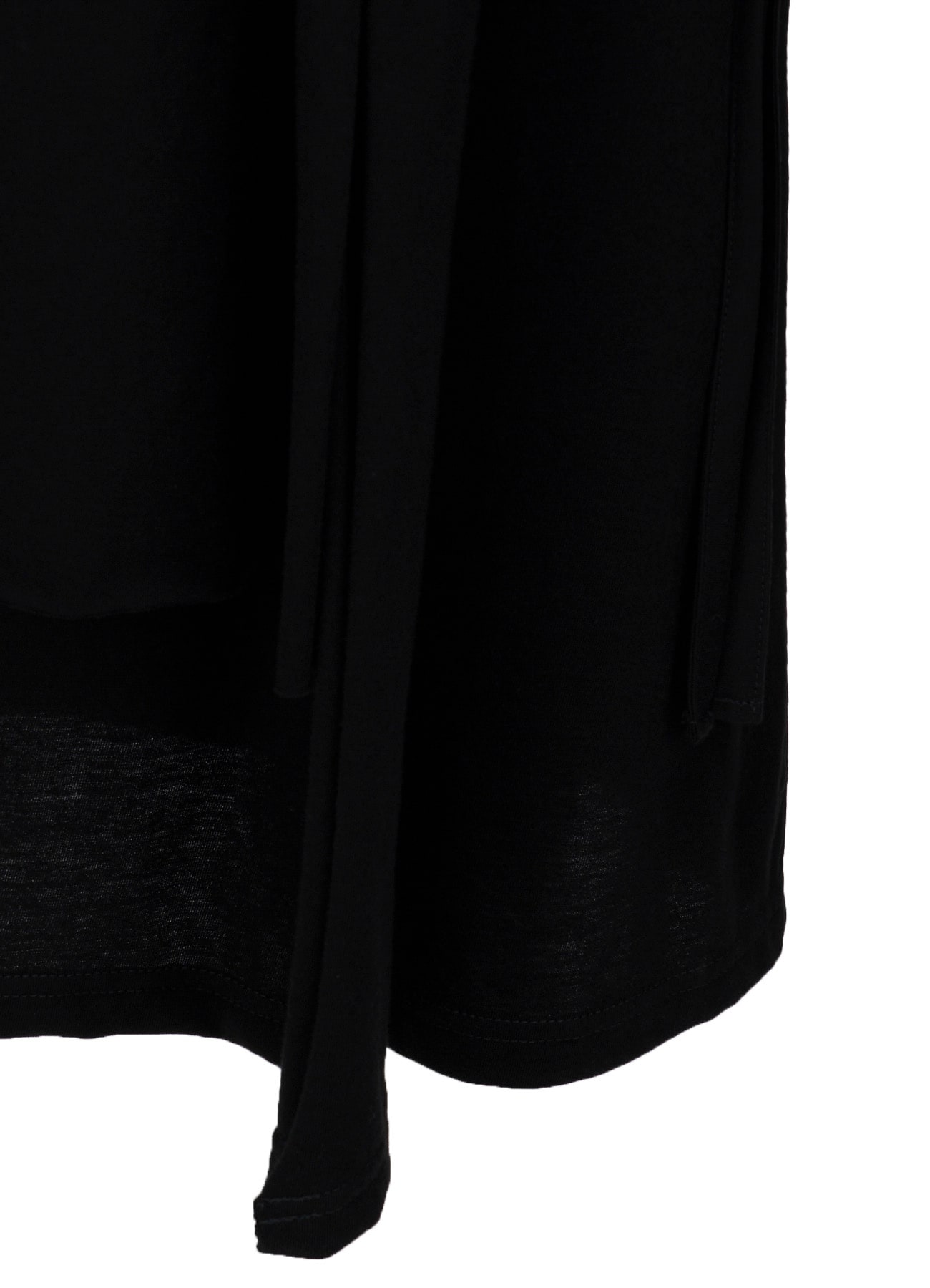 COTTON SINGLE JERSEY BINDER DRAPED DRESS B