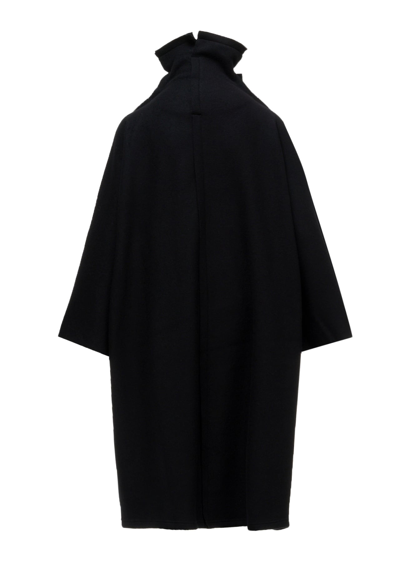 MILLED WOOL SHEEP PILE PATCH POCKET COAT