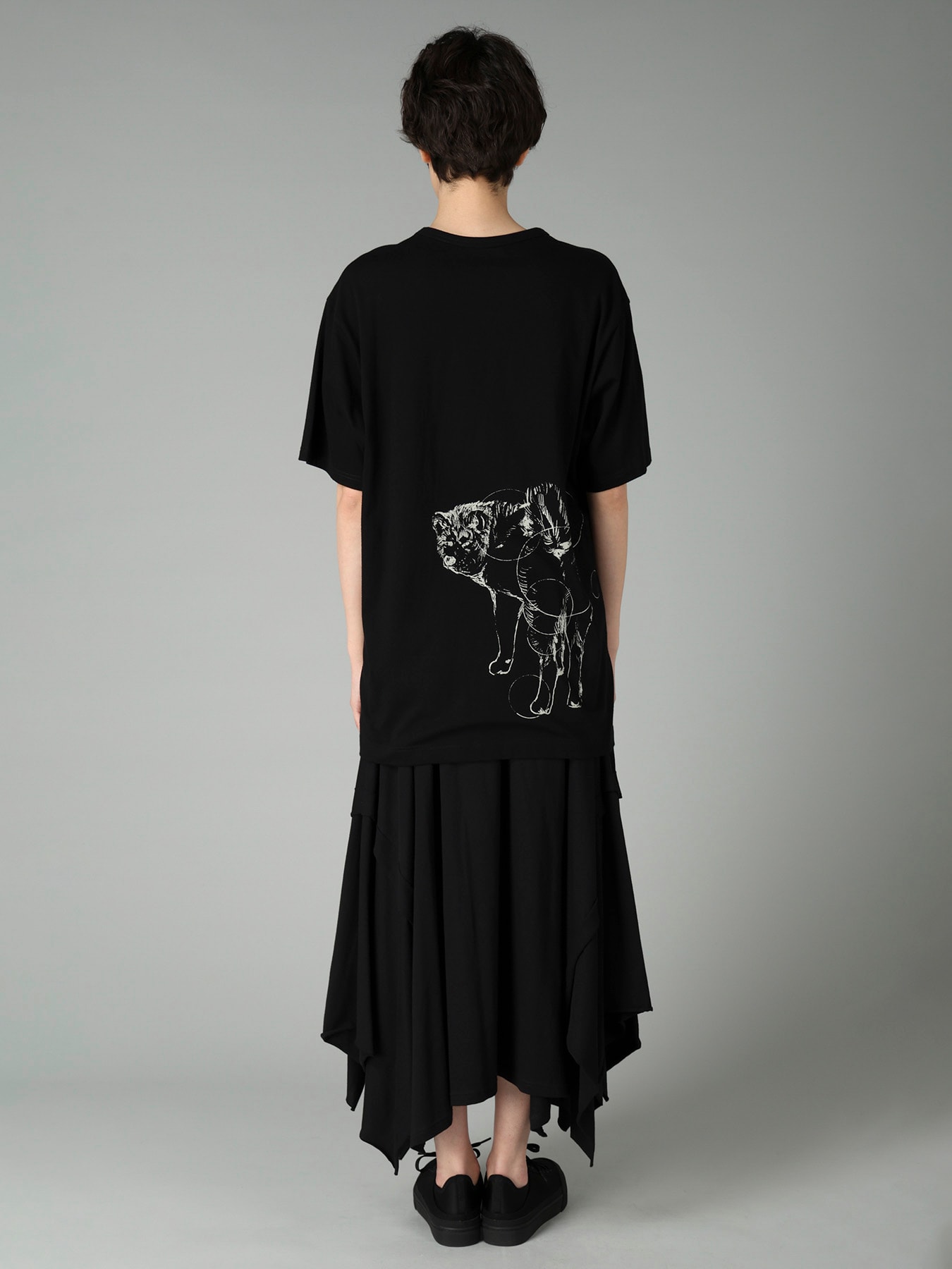 30/-COTTON SINGLE JERSEY SHORT SLV PRINTED T RIN