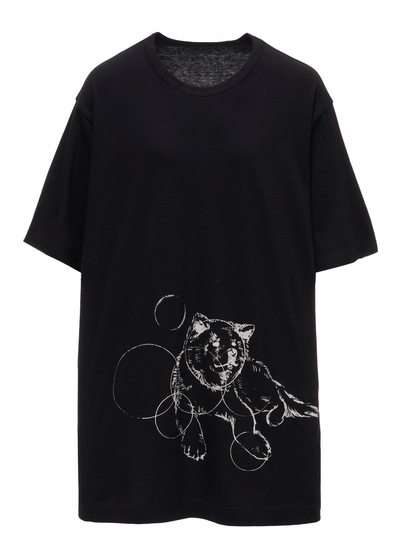 30/-COTTON SINGLE JERSEY SHORT SLV PRINTED T MIMI