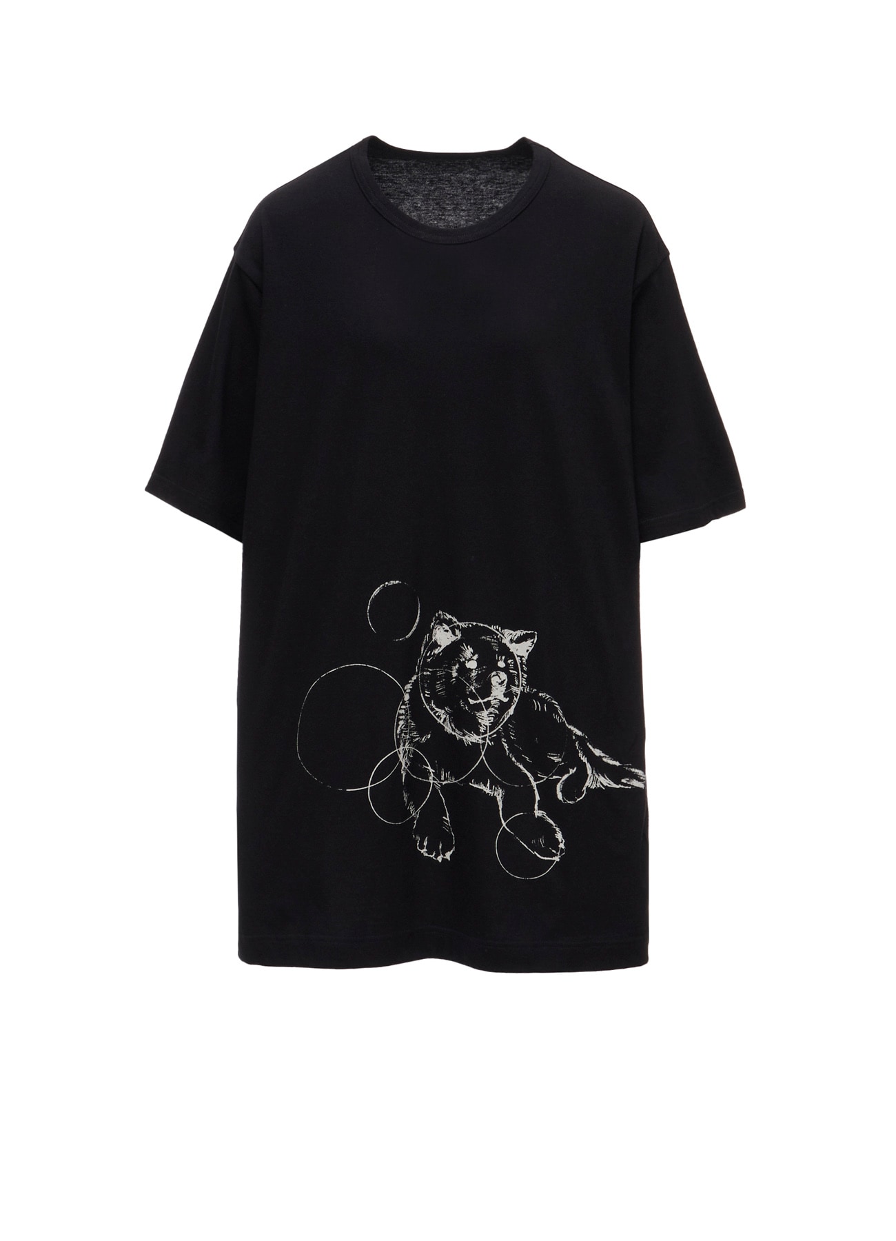 30/-COTTON SINGLE JERSEY SHORT SLV PRINTED T MIMI