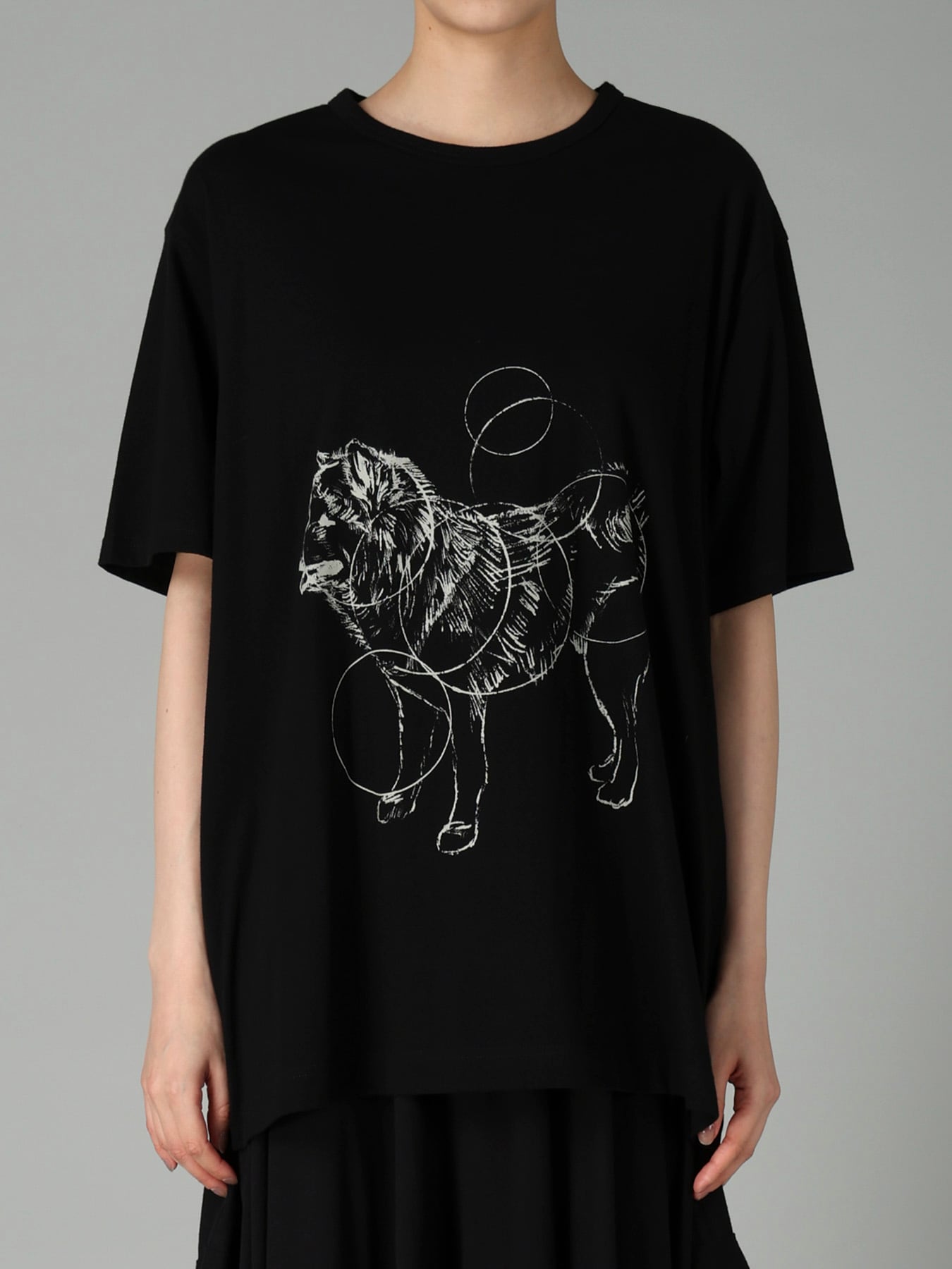 30/-COTTON SINGLE JERSEY SHORT SLV PRINTED T PINA
