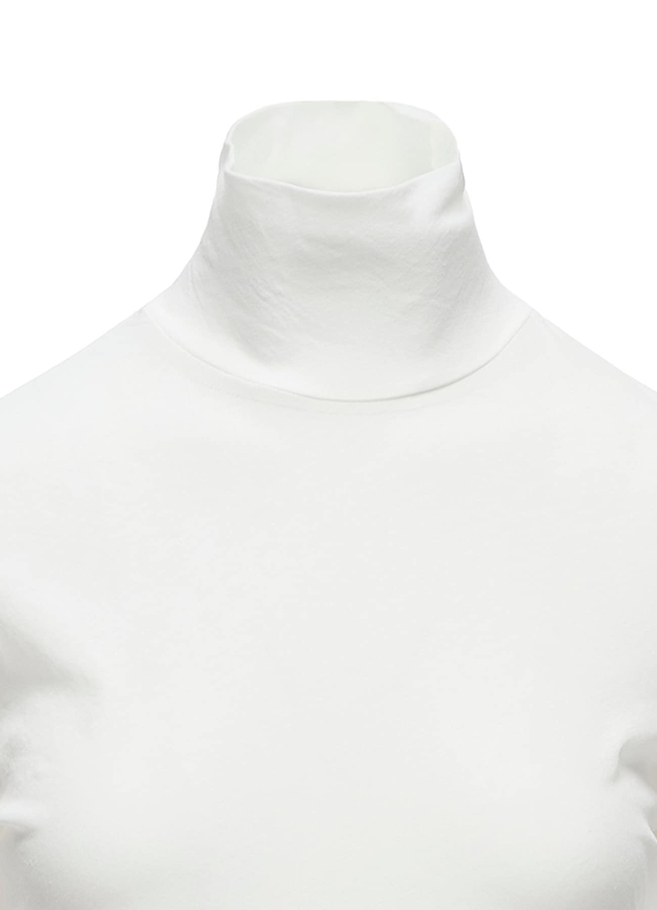 80/-HIGH TWISTED SINGLE JERSEY LONG SLV TURTLE NECK PO