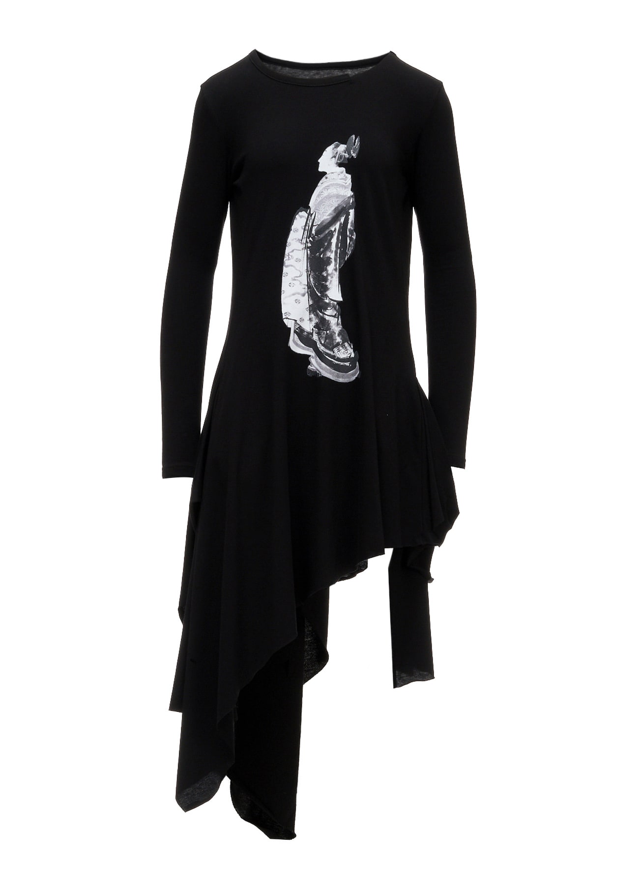 30/-COTTON SINGLE JERSEY PRINTED DRESS C