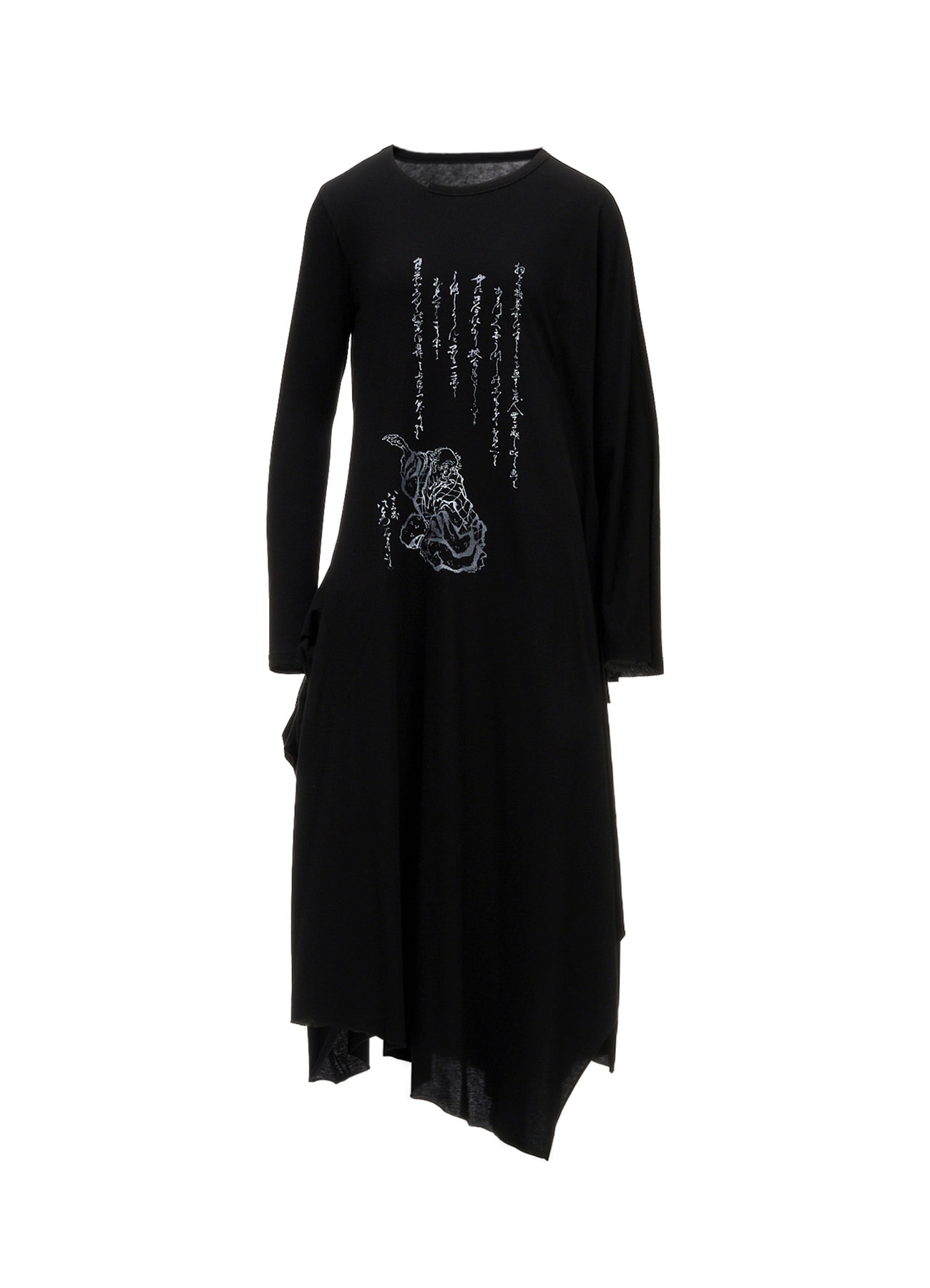 30/-COTTON SINGLE JERSEY PRINTED DRESS D
