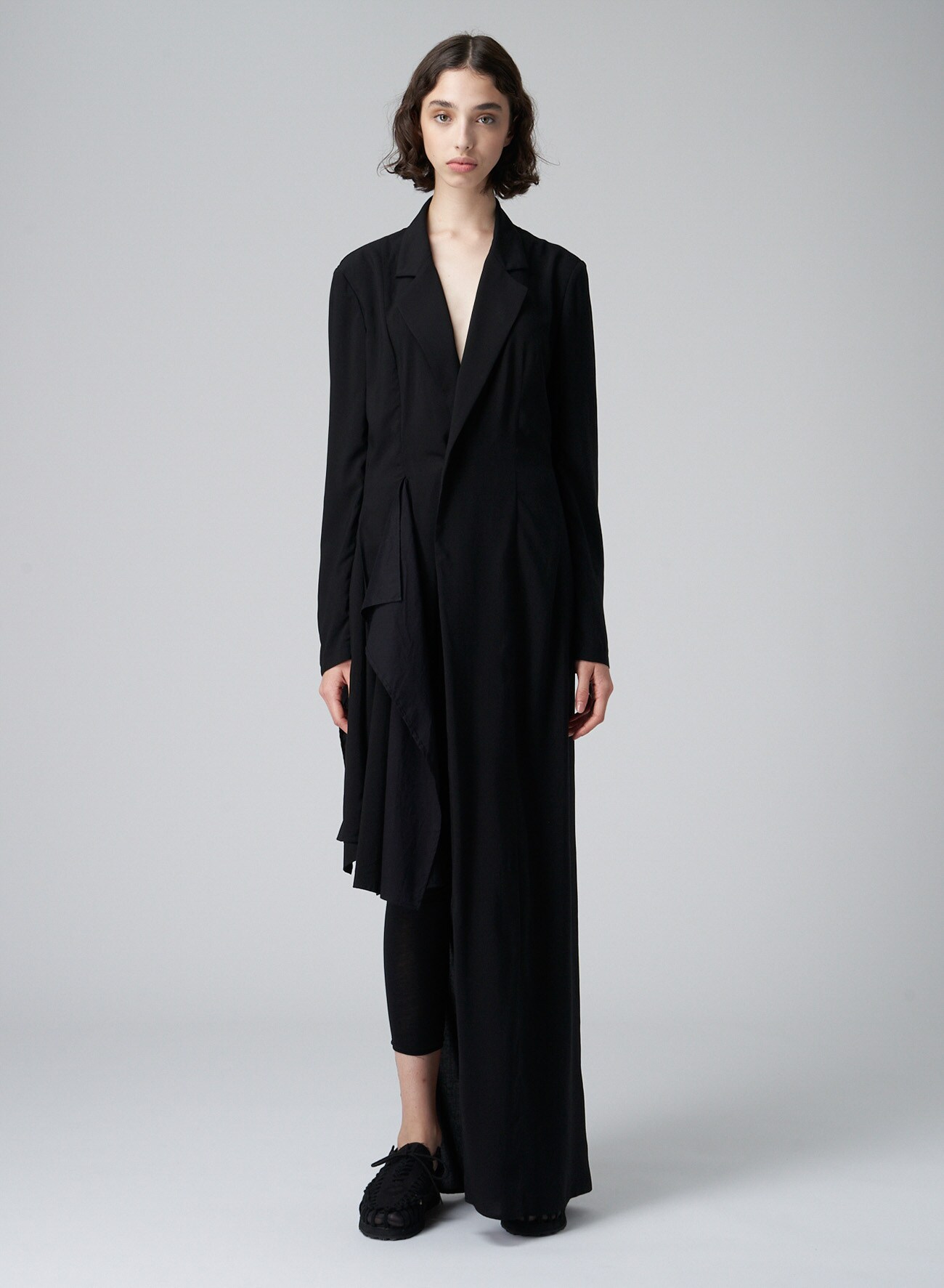 R BACKSIDE PLEATED J-C(M Black): Vintage 1.1｜THE SHOP YOHJI YAMAMOTO