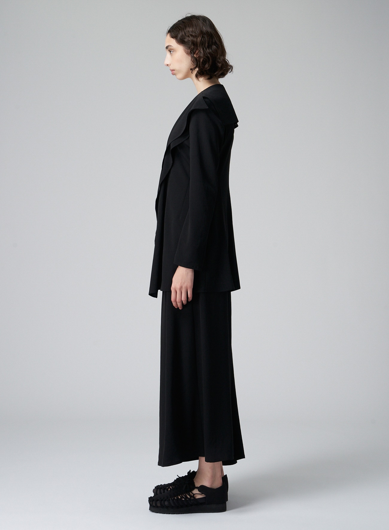 TA/PE DECHINE SAILOR COLLAR JACKET