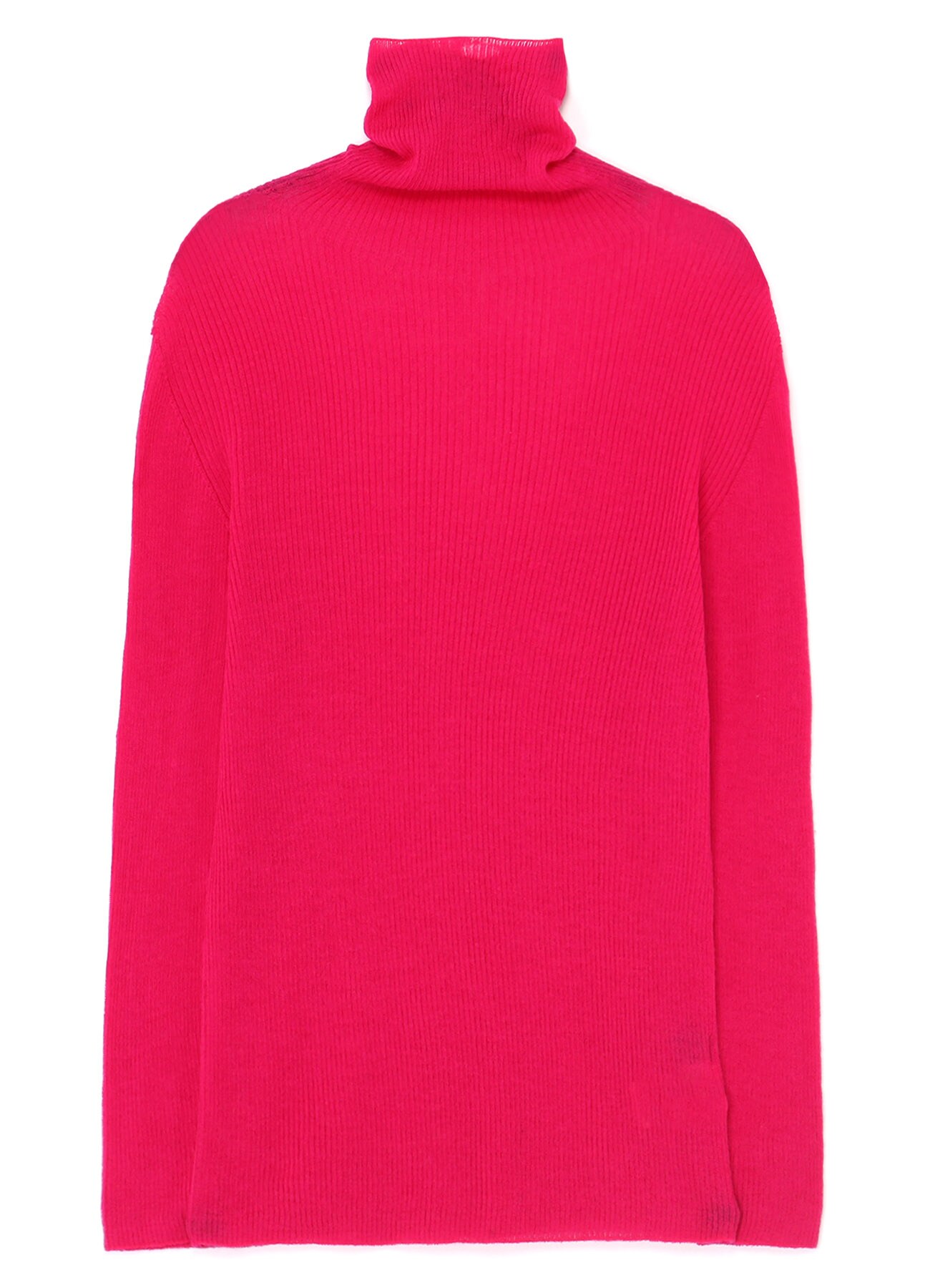 12G 2P RIB LONG SLEEVES TURTLE NECK T(S Pink): Vintage 1.2｜THE