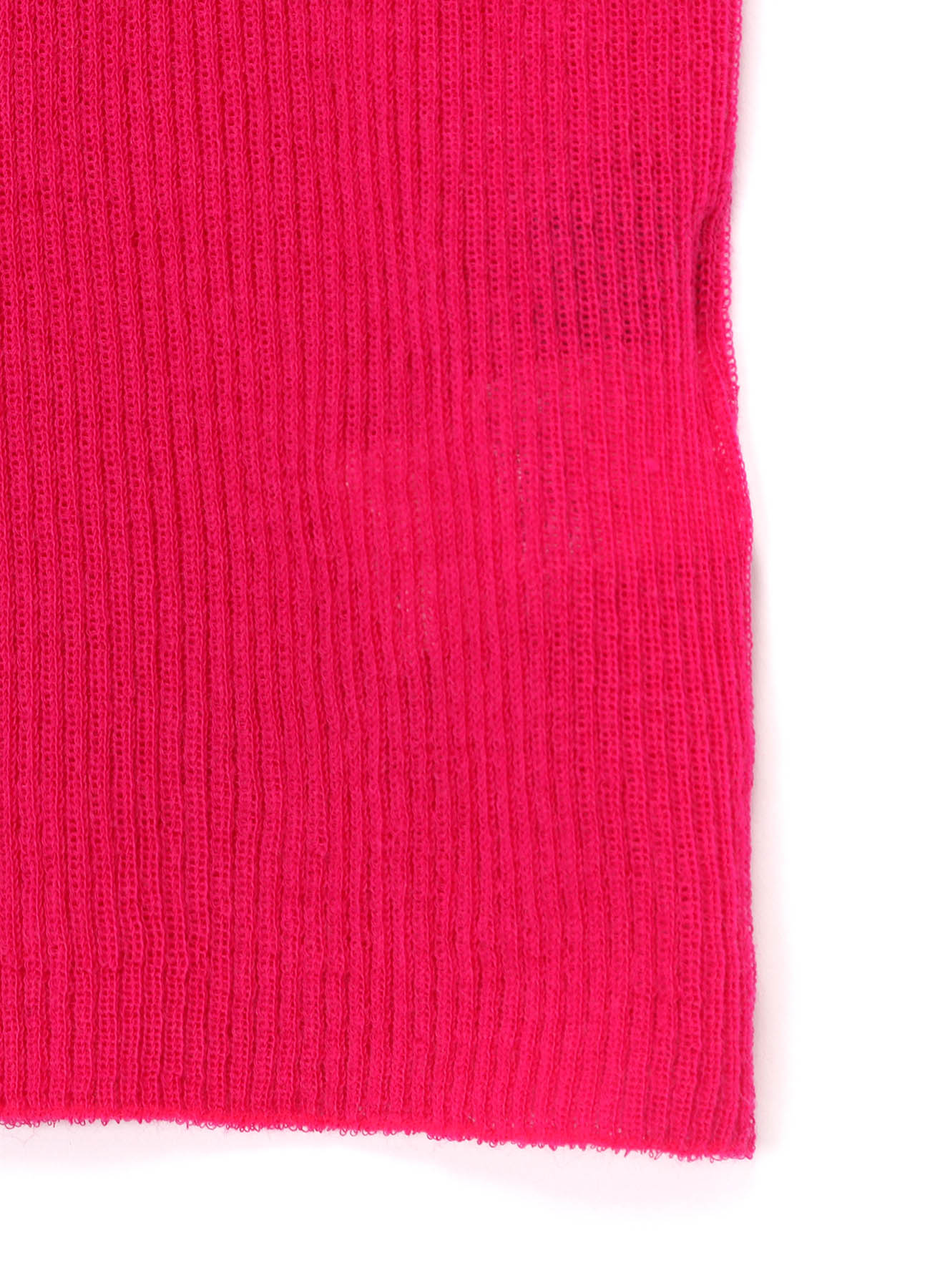 12G 2P RIB LONG SLEEVES TURTLE NECK T(S Pink): Vintage 1.2｜THE