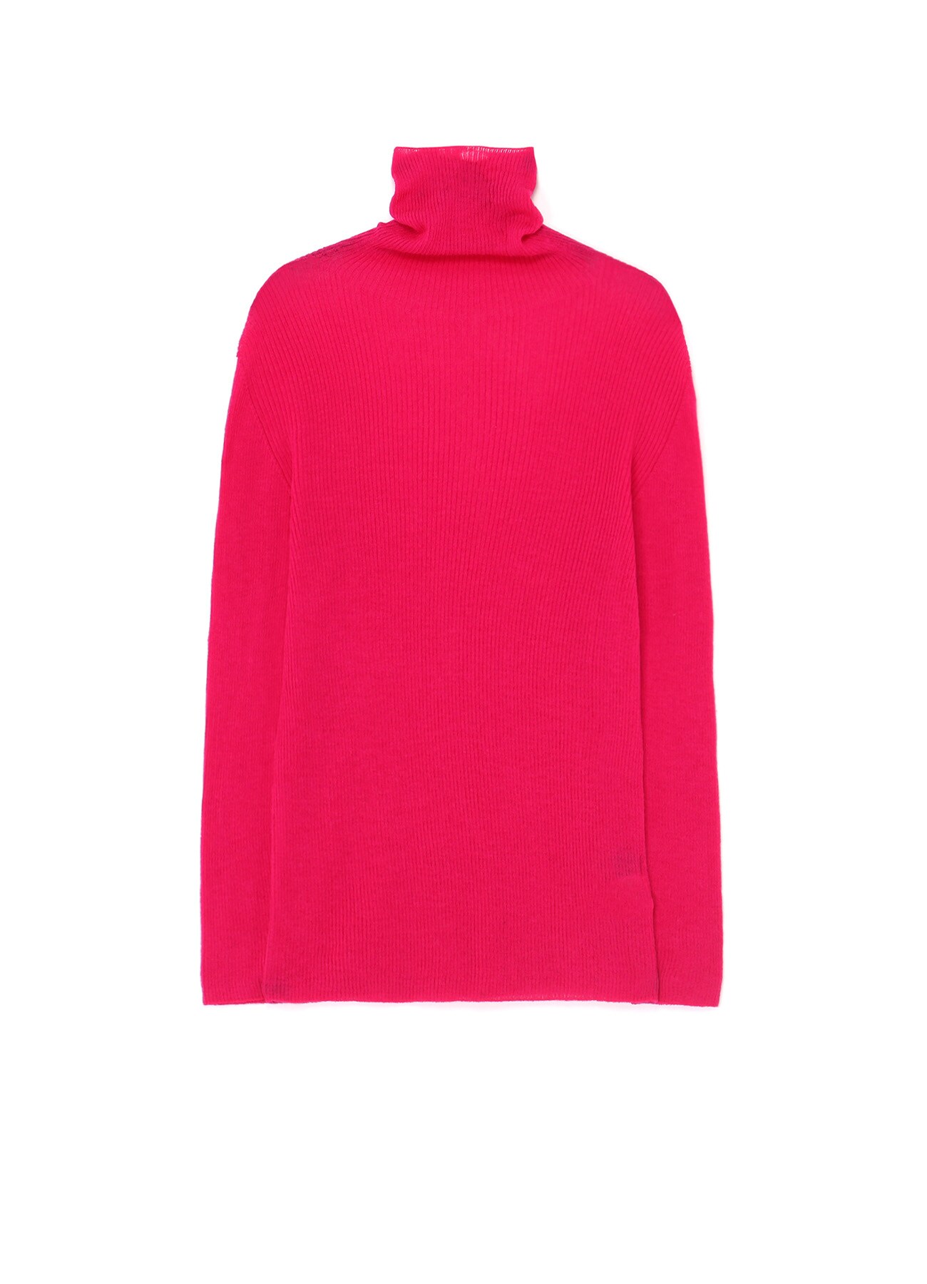 12G 2P RIB LONG SLEEVES TURTLE NECK T(S Pink): Vintage 1.2｜THE