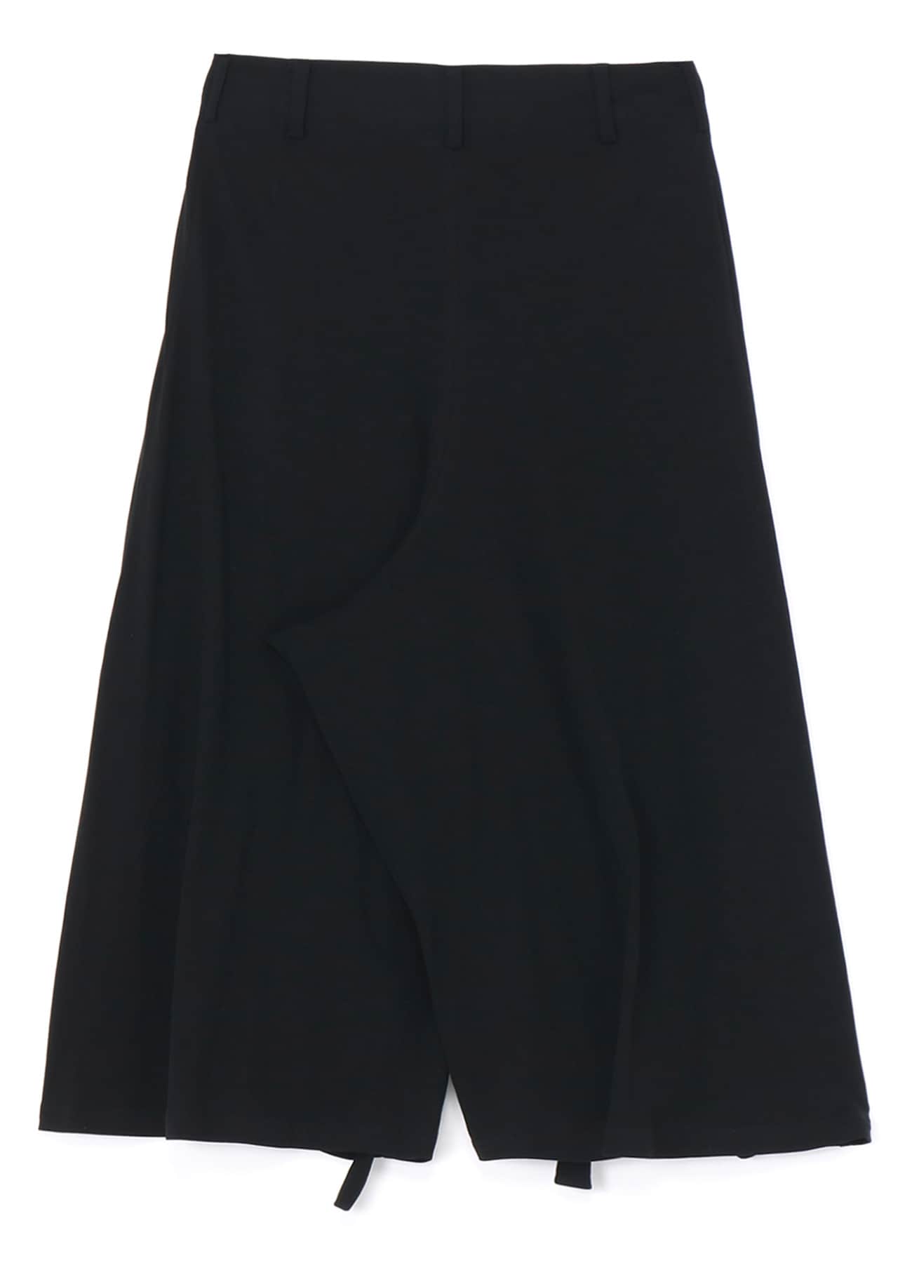 TECHNORAMA COTTON PANTS WITH GATHERED FRONT HEM