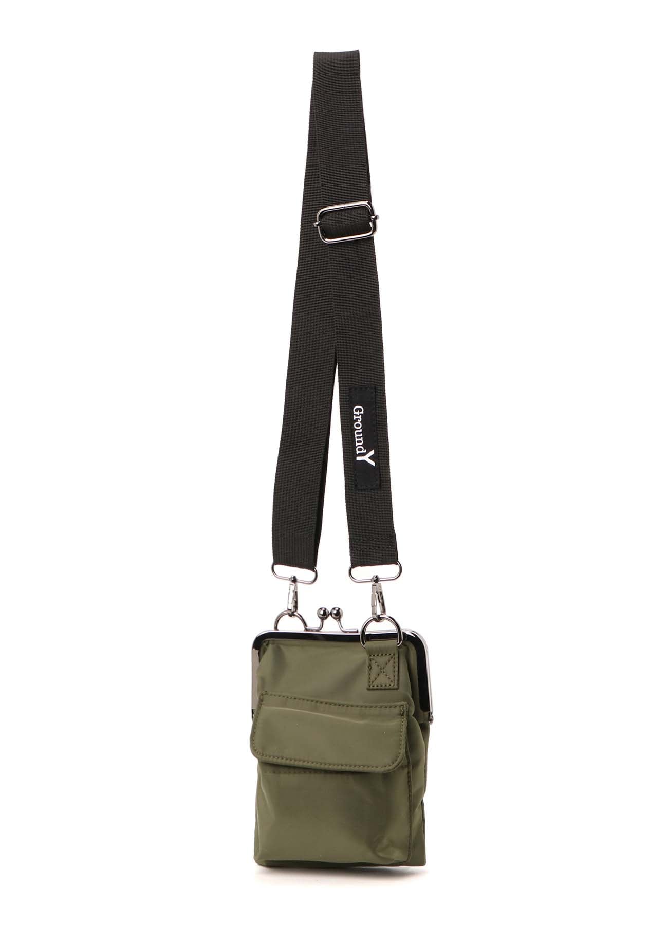 SHOULDER BAG WITH CLASP CLOSURE