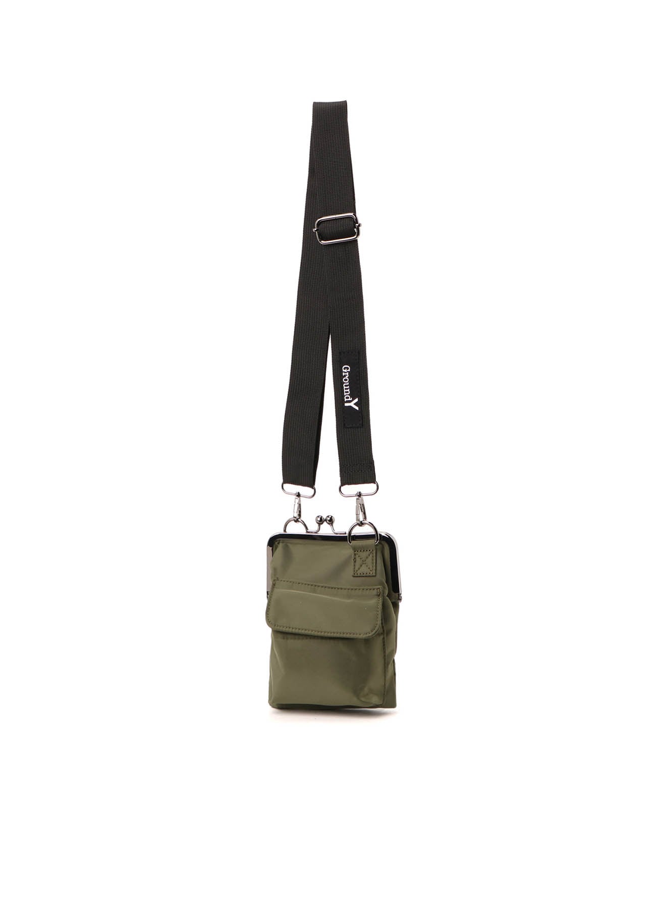 SHOULDER BAG WITH CLASP CLOSURE