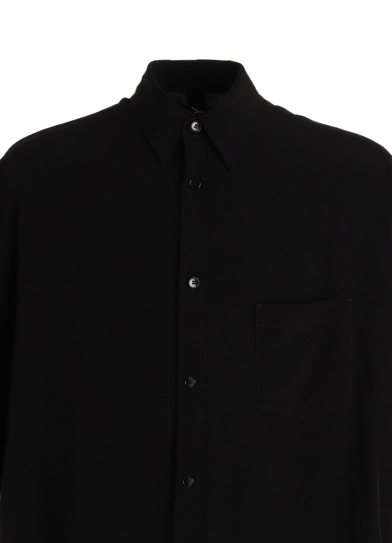 CREPE DE CHINE DOLMAN BIG SHIRT