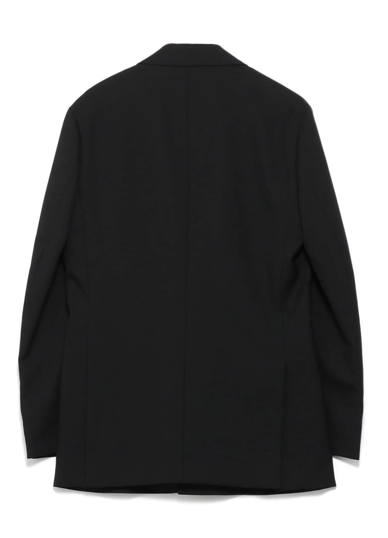 T/W GABARDINE TWO BUTTONS SINGLE JACKET(S Black): Ground Y｜THE 