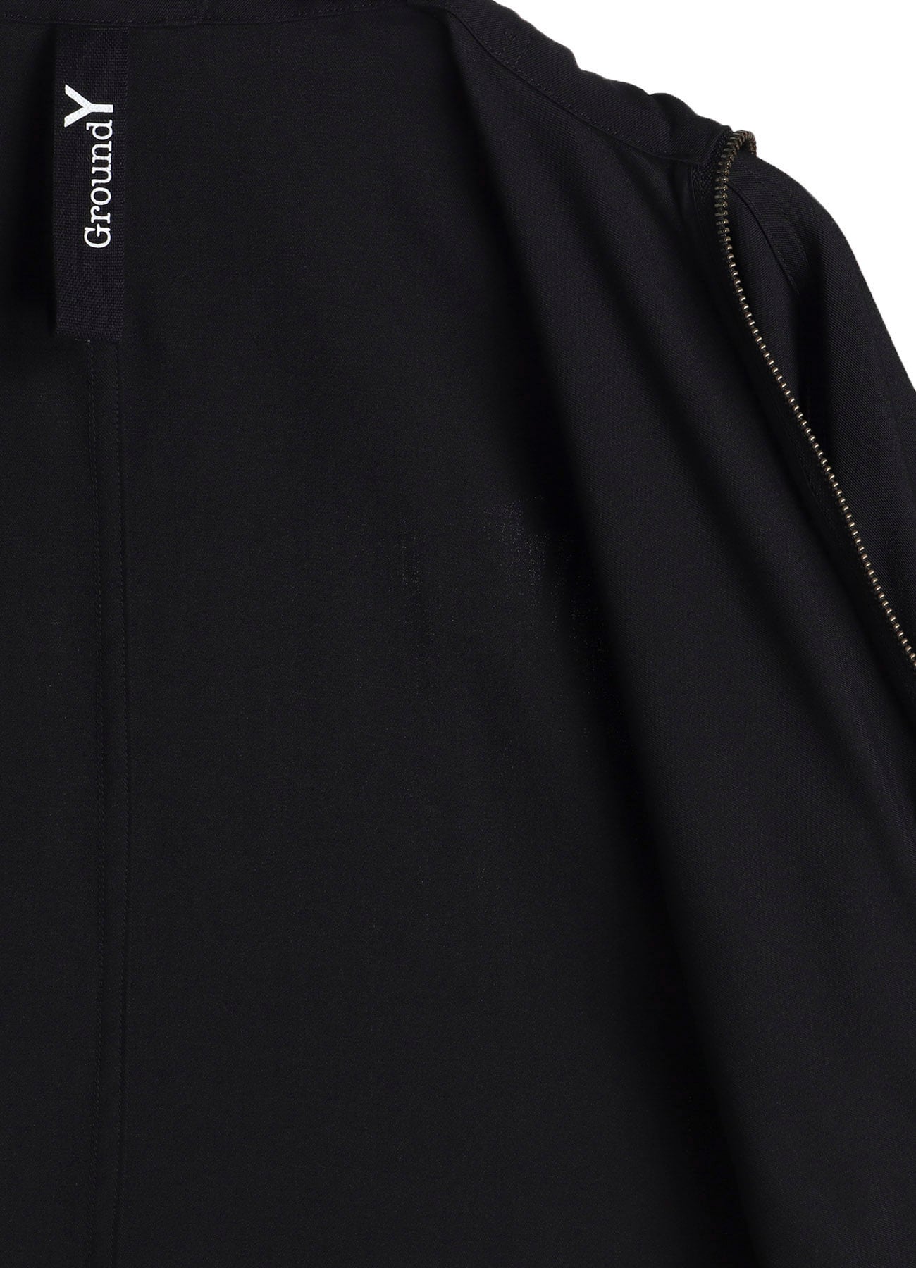 W/GABARDINE INVERTED V HOODIE SLIM