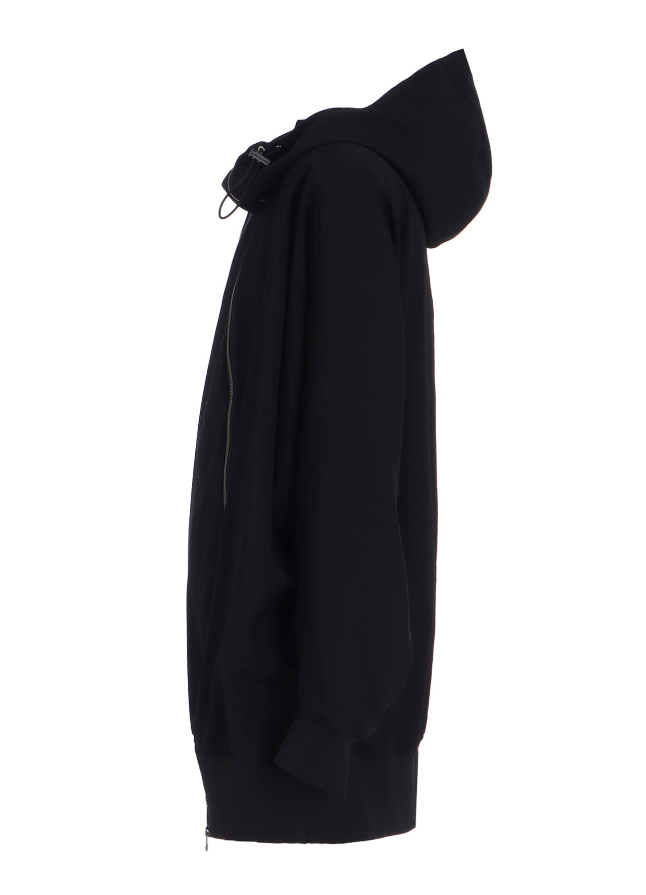 W/GABARDINE INVERTED V HOODIE SLIM