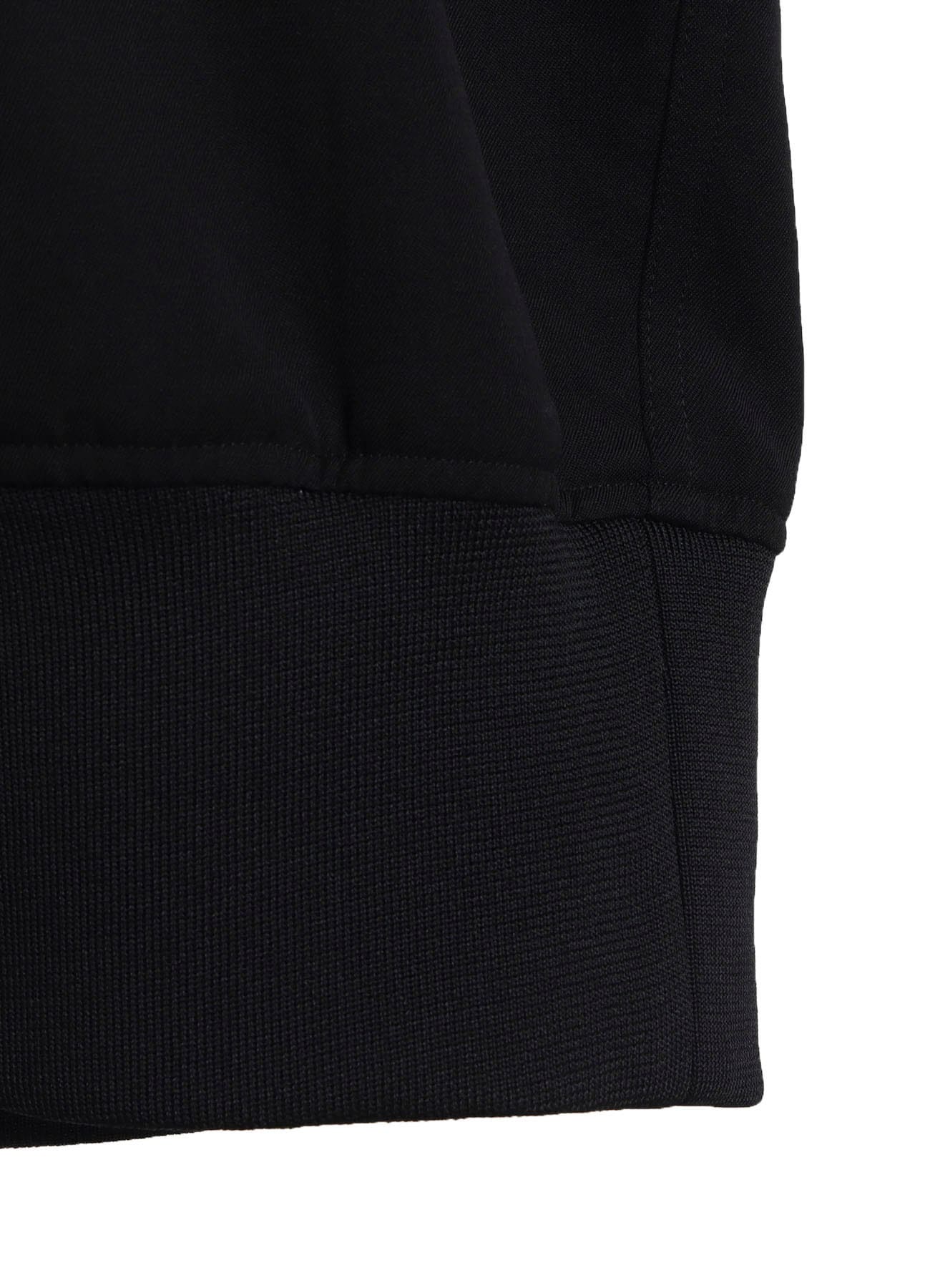 W/GABARDINE INVERTED V HOODIE SLIM