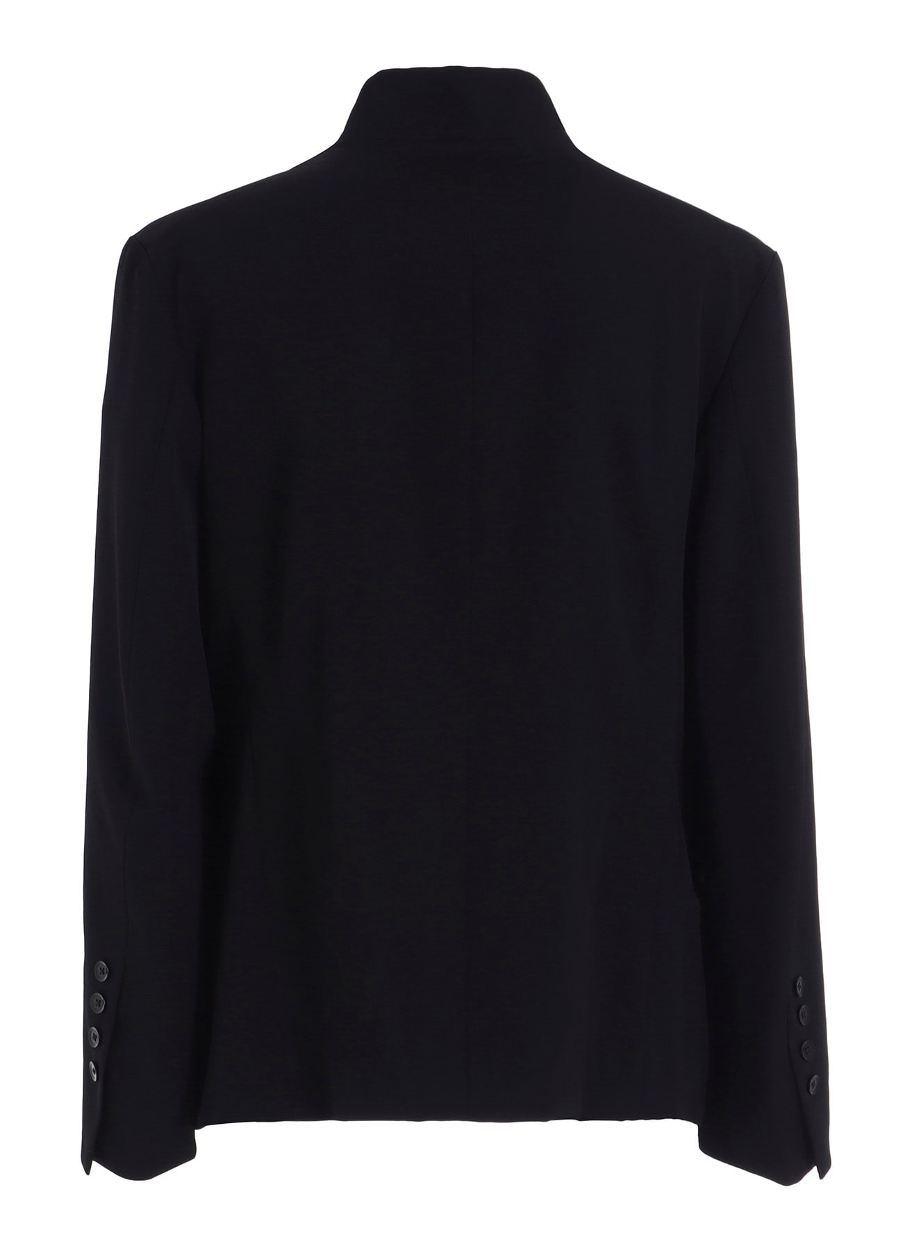 WOOL GABARDINE MEN'S STAND COLLAR JACKET