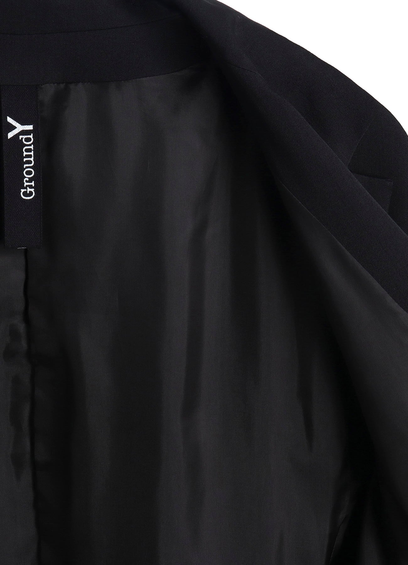 WOOL GABARDINE MEN'S STAND COLLAR JACKET