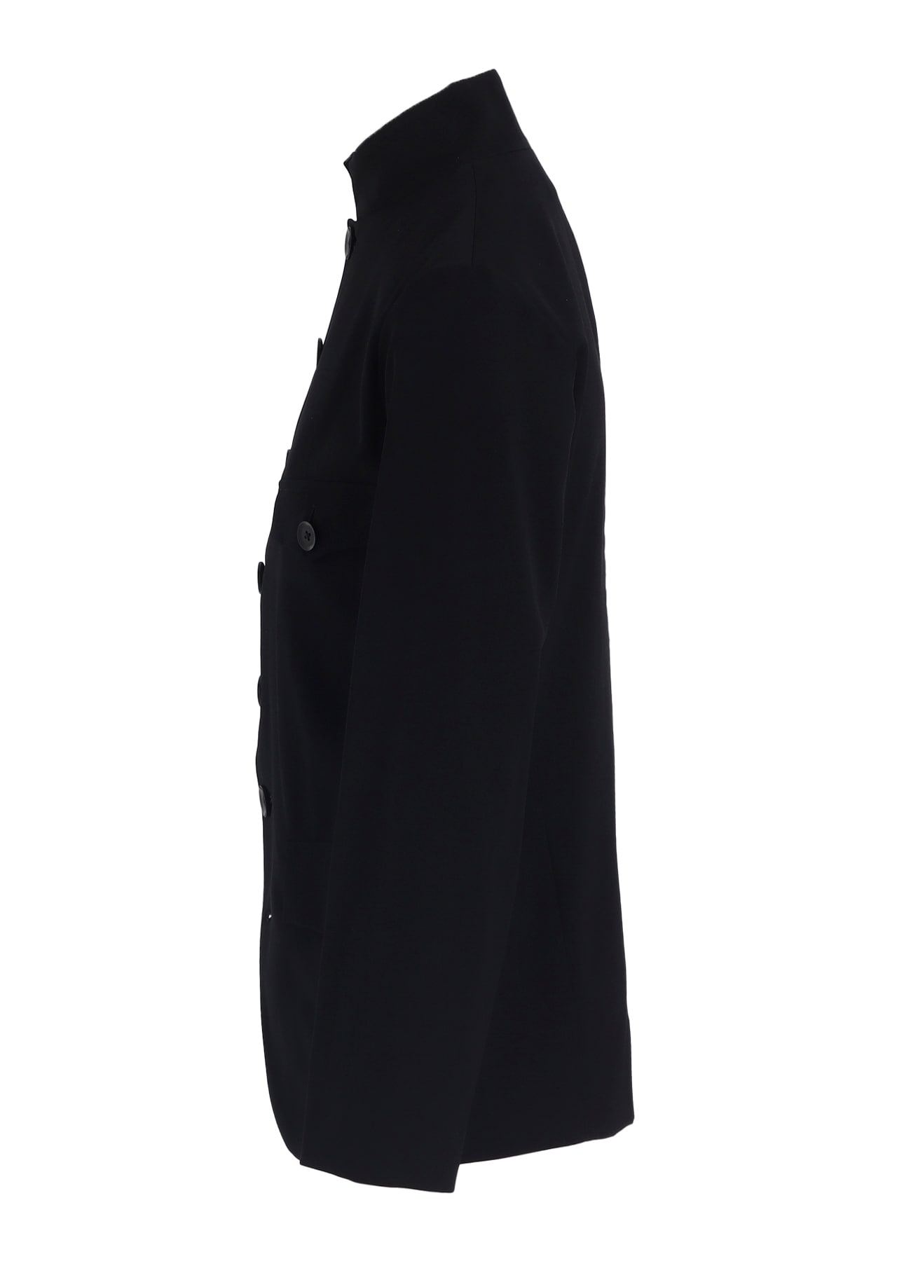 WOOL GABARDINE WOMEN'S STAND COLLAR JACKET